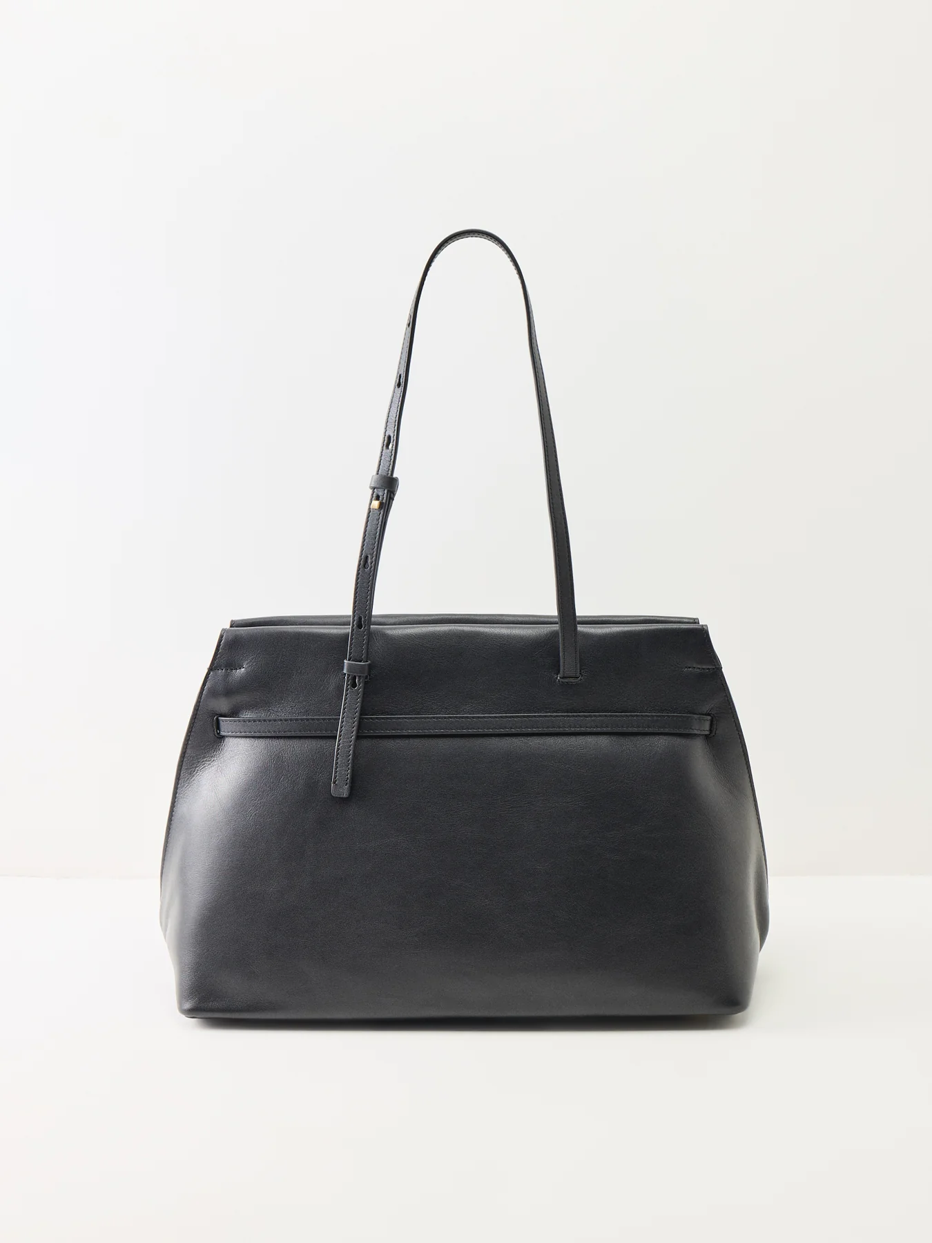 Christina Medium Ziptop Shoulder Bag Black - Image 3