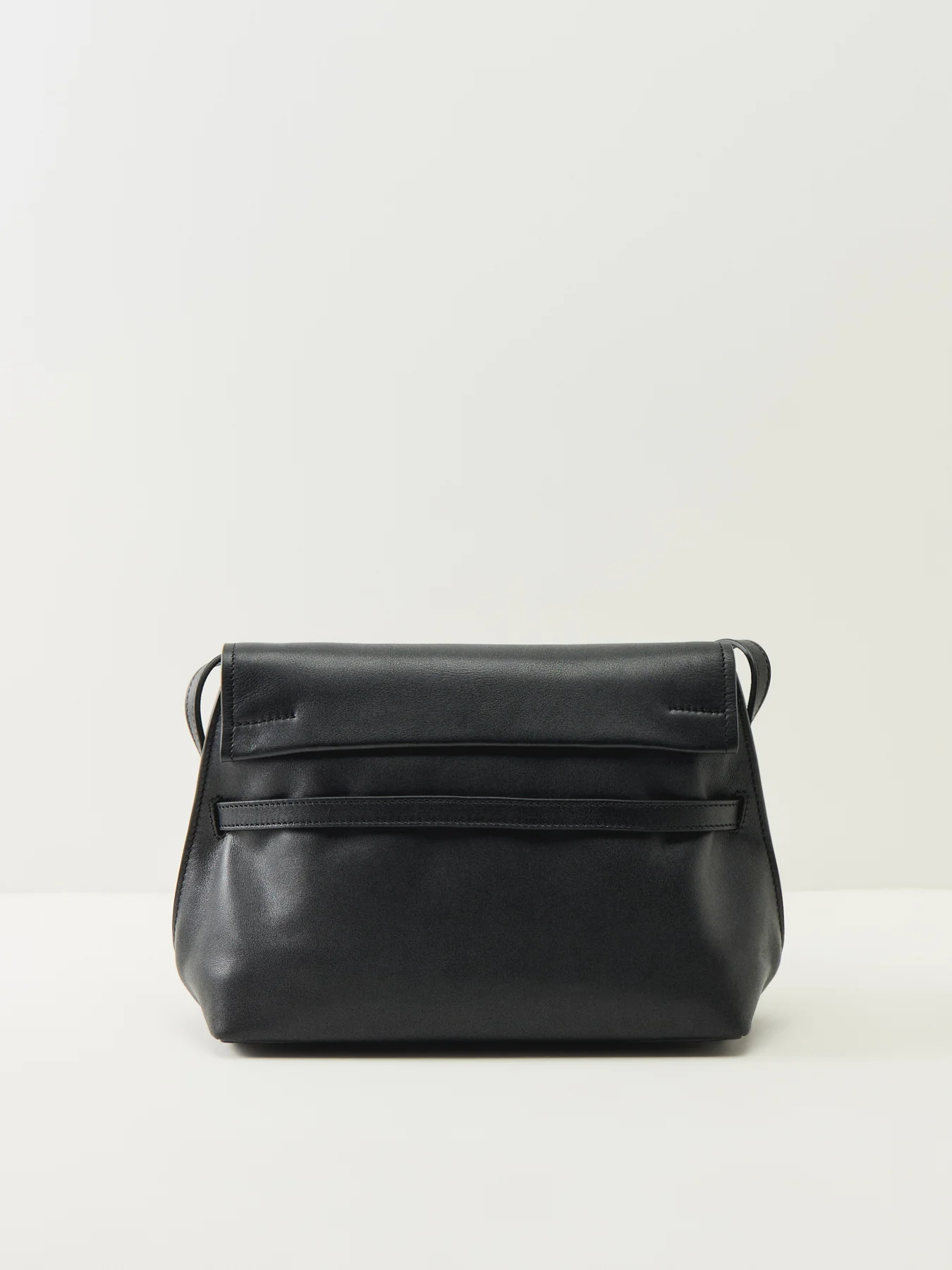 Christina Small Flapover Crossbody Black - Image 3