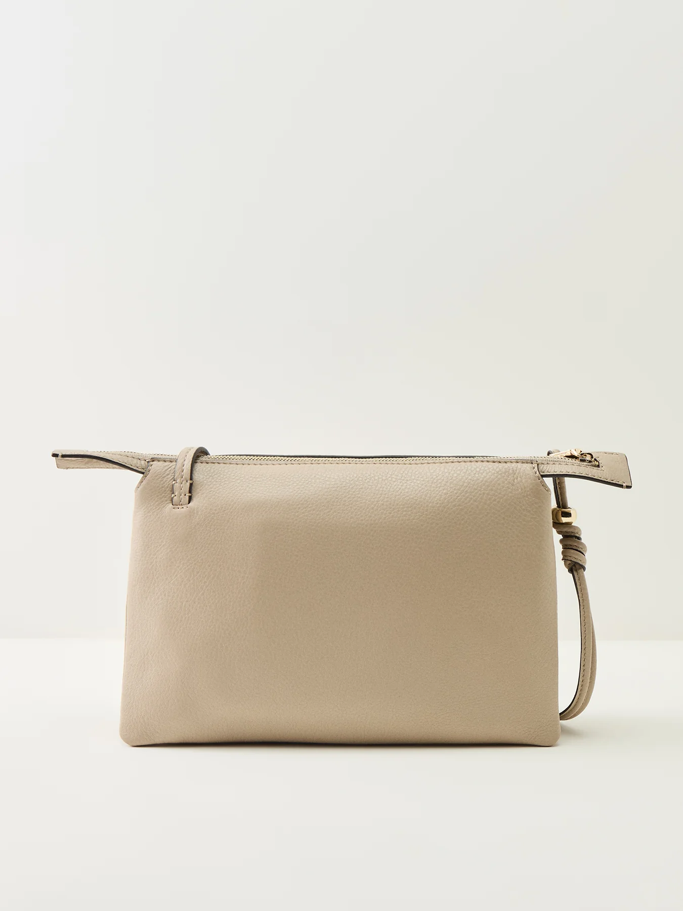 Romilly Medium Ziptop Crossbody Porcini - Image 3