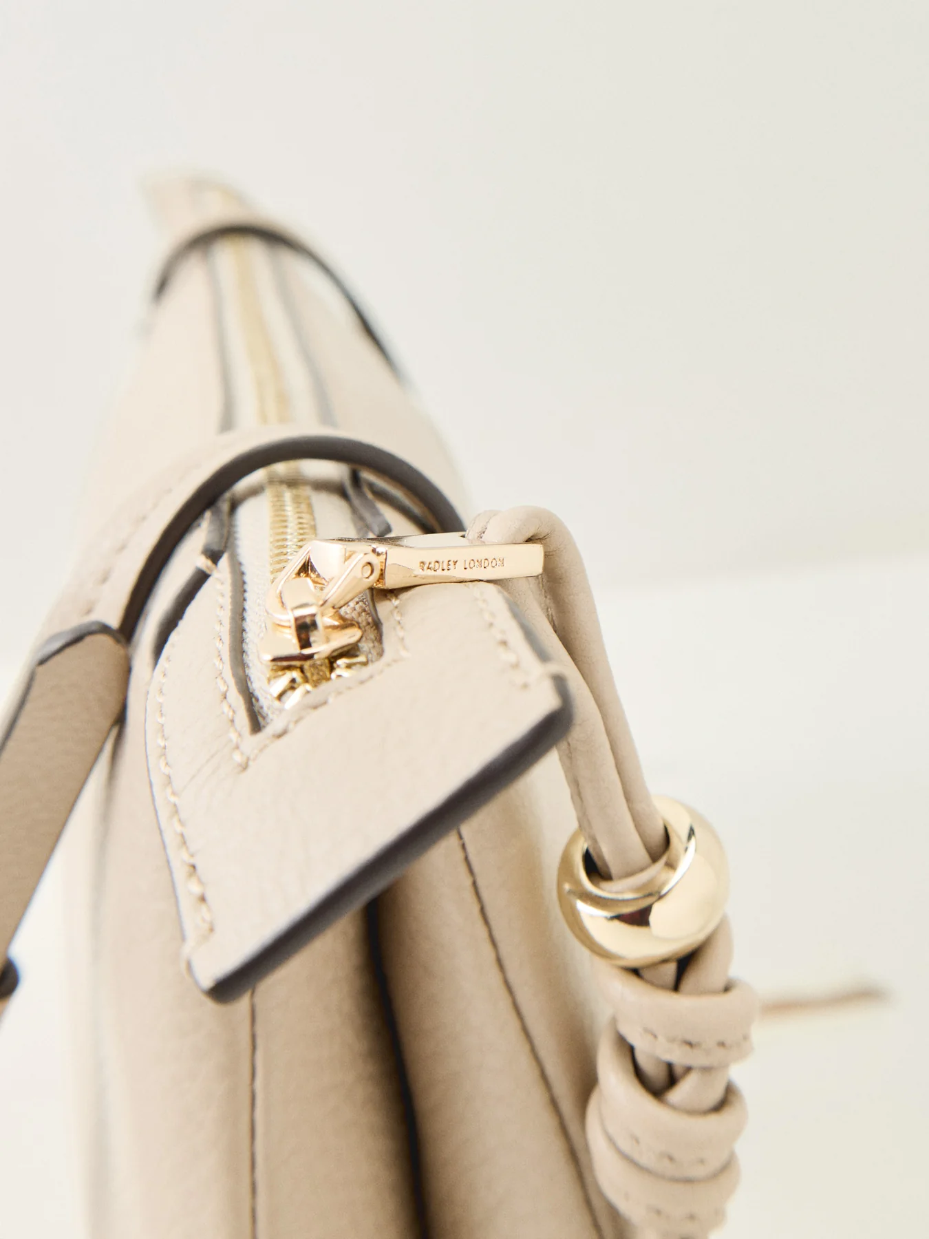 Romilly Medium Ziptop Crossbody Porcini - Image 5