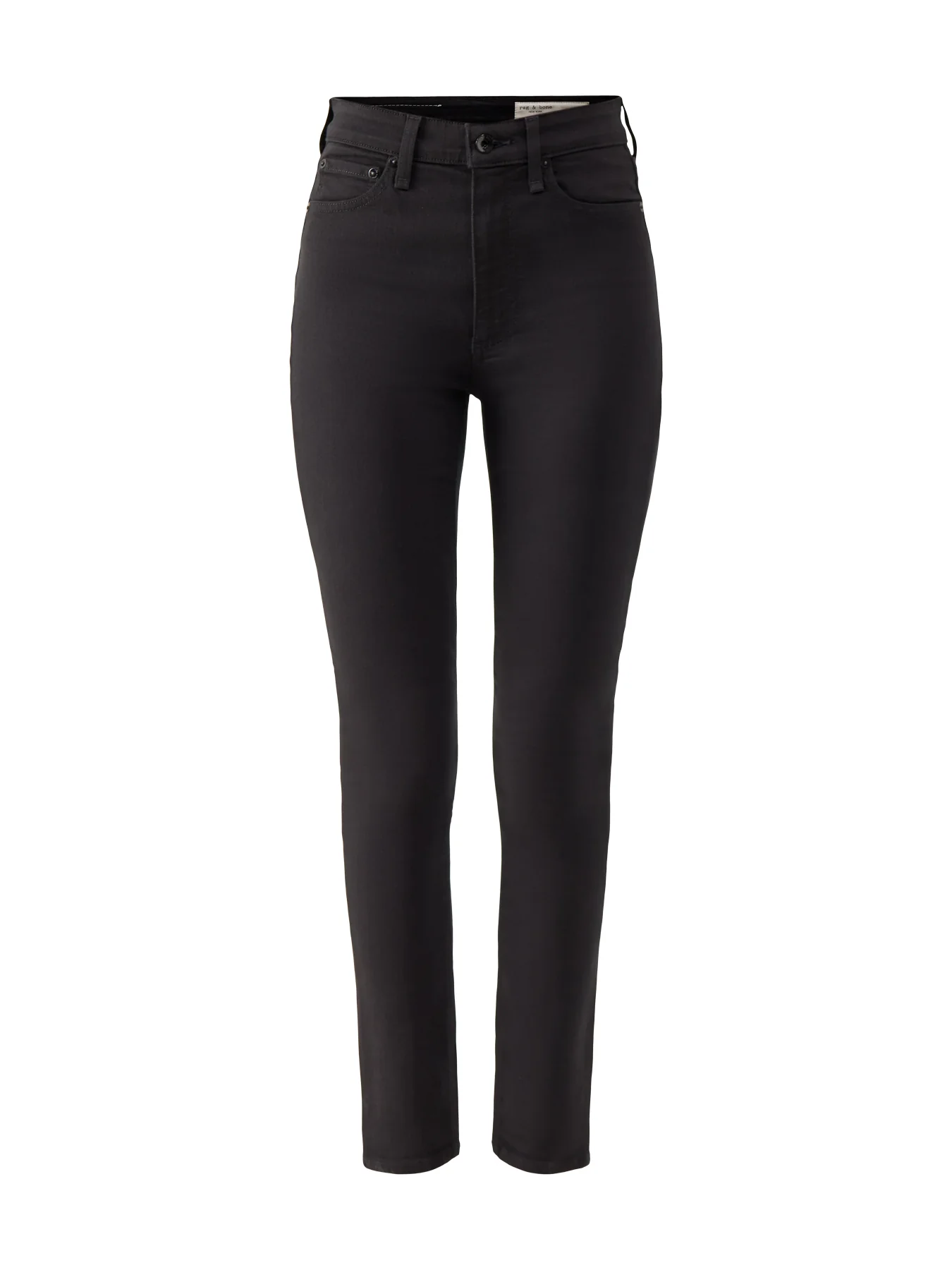 Nina High Rise Skinny Jeans Black