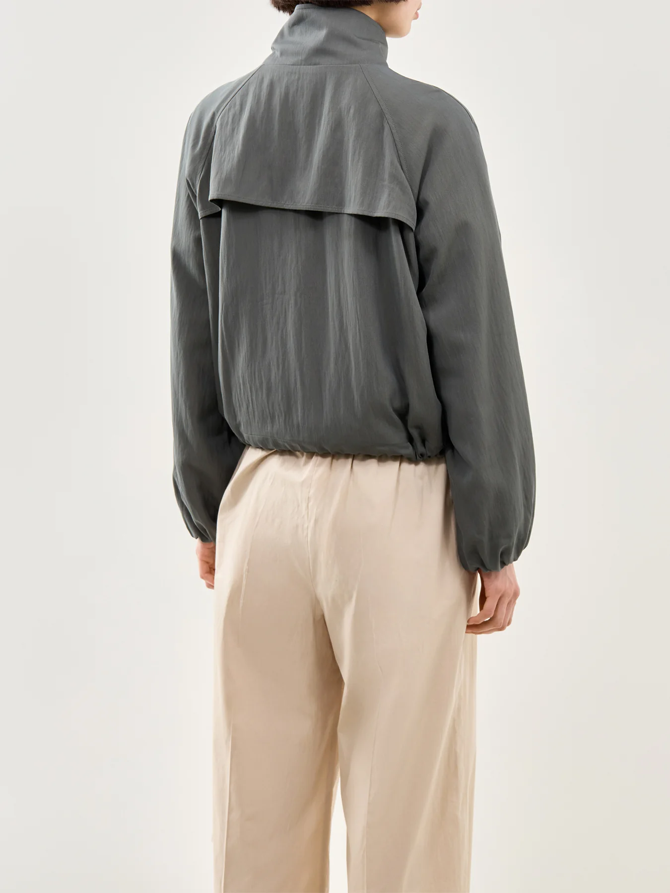Blake Zip Up Jacket Green - Image 5