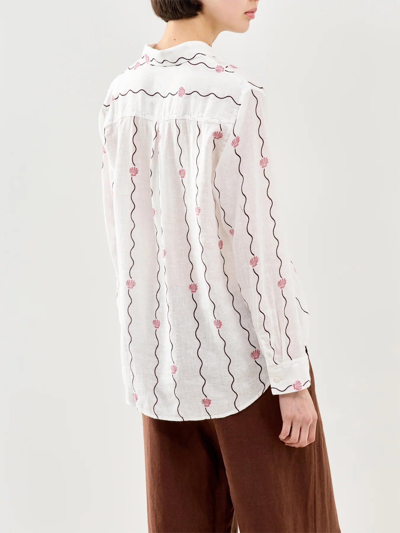 Charli Long Sleeve Button Down Shirt Stripe - Image 5