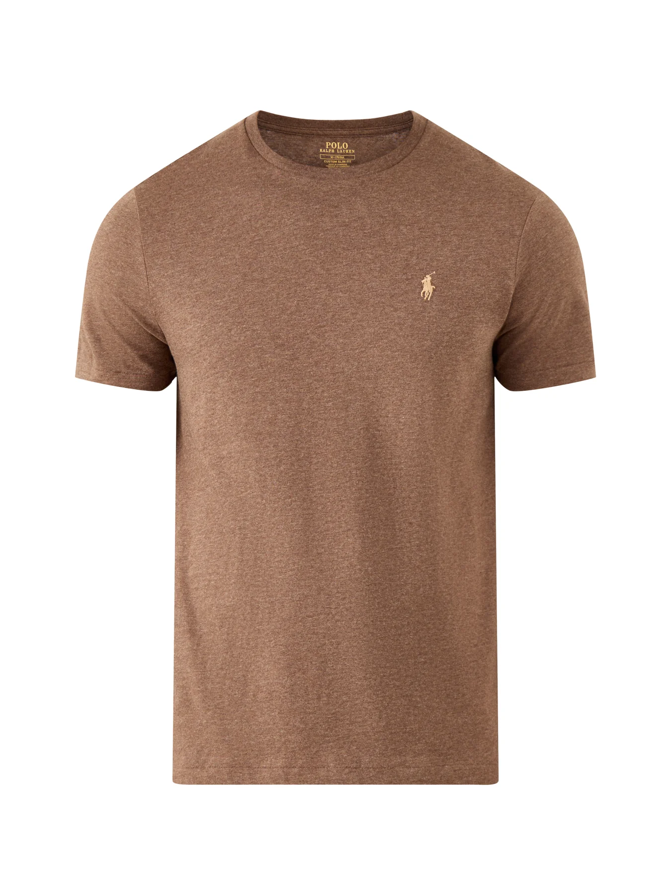Basic Cotton T-Shirt Brown
