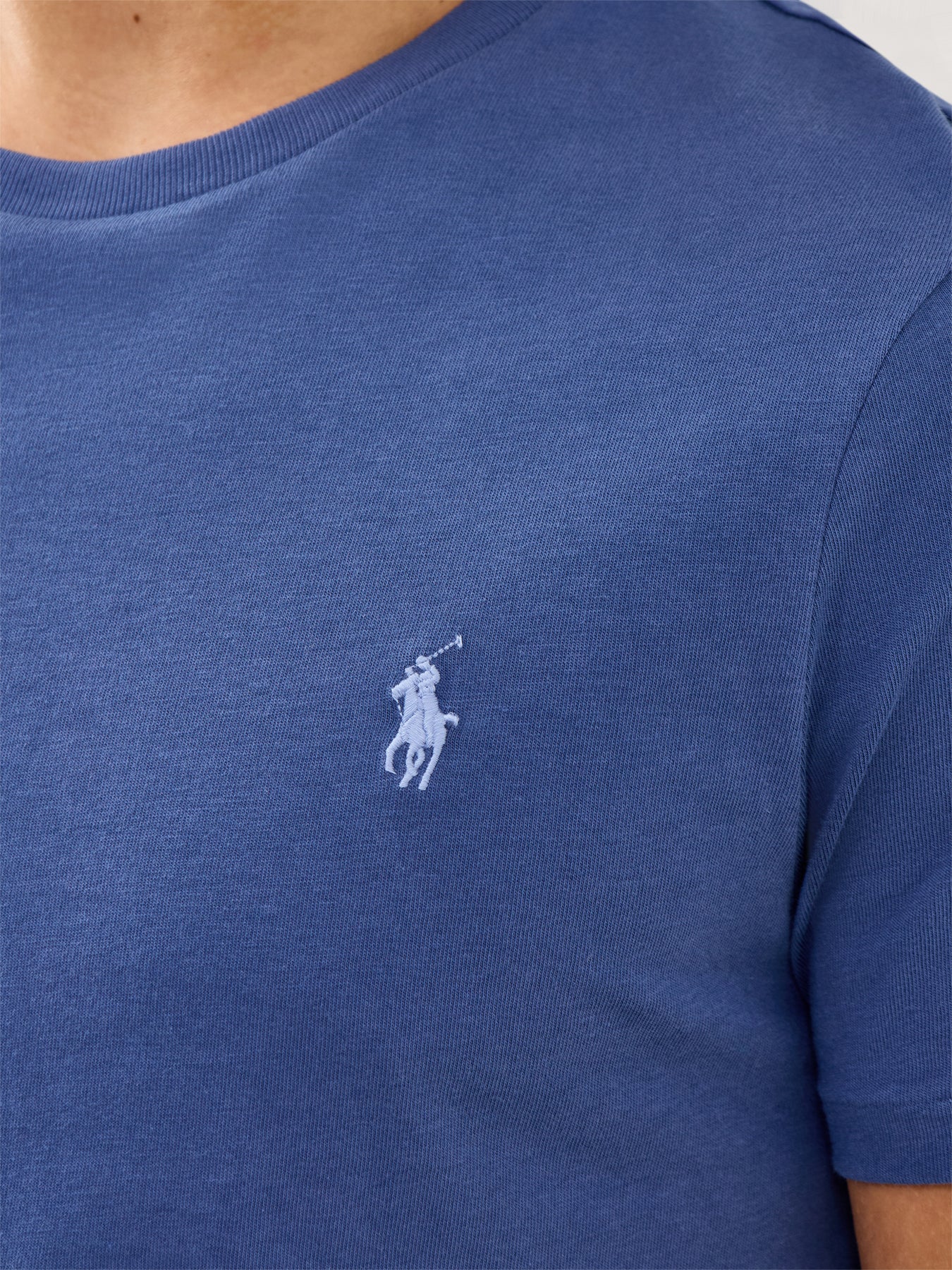 Basic Cotton Tee Navy - Image 3