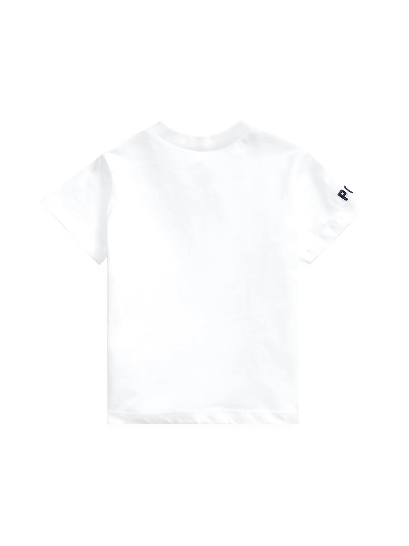Knitted T-Shirt Bear White Cotton - Image 2