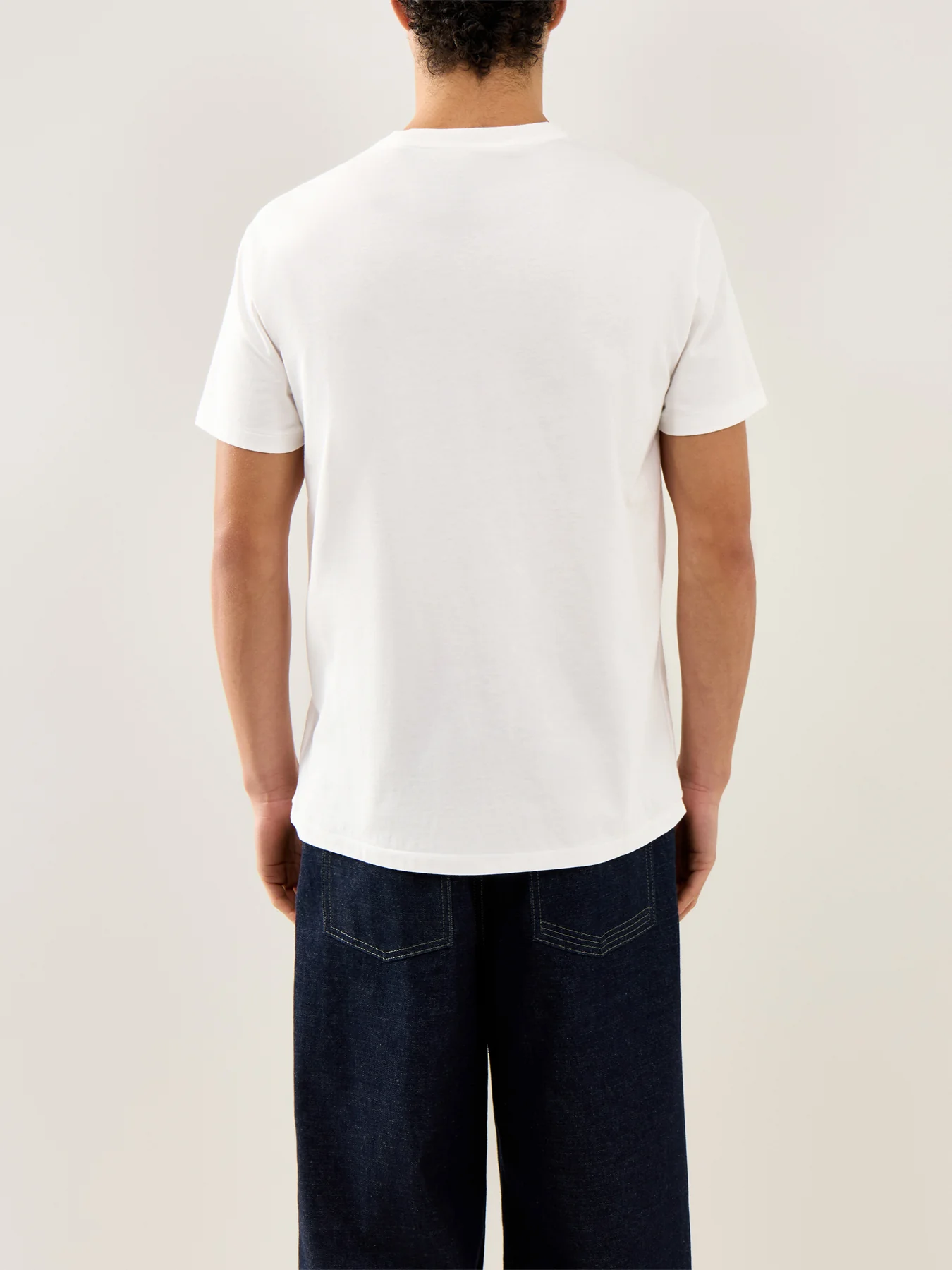 Central Rope Logo T-Shirt White - Image 5