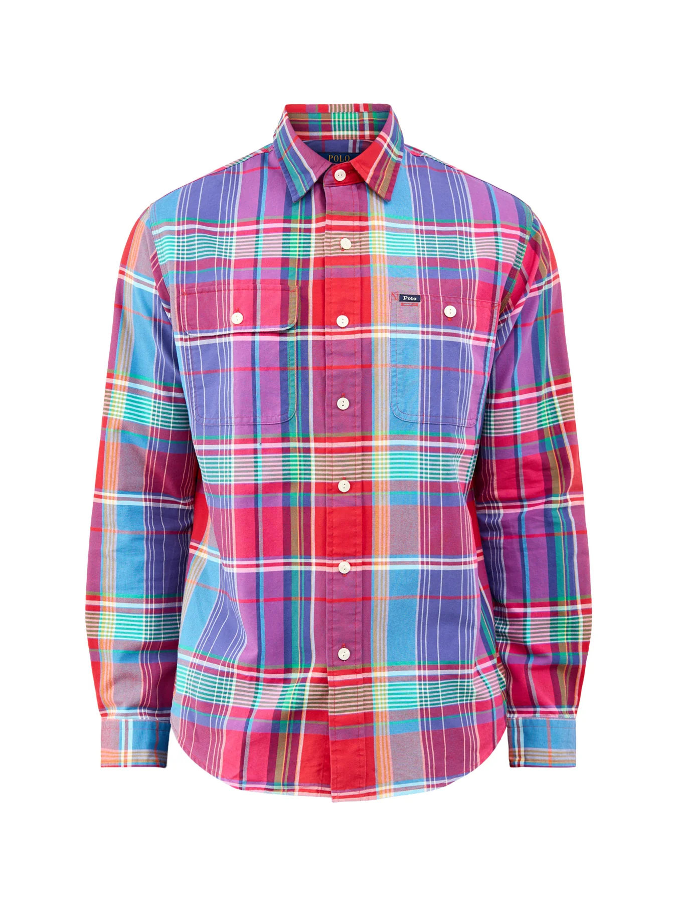 Plaid Oxford Shirt