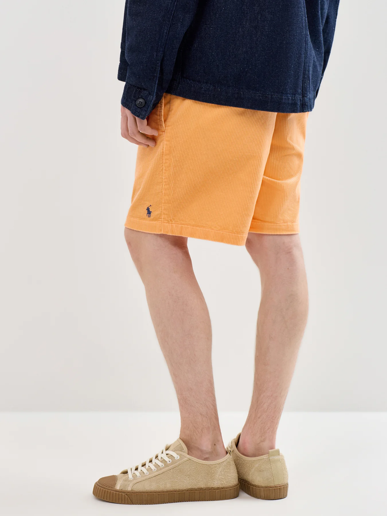 Corduroy Shorts Orange - Image 5