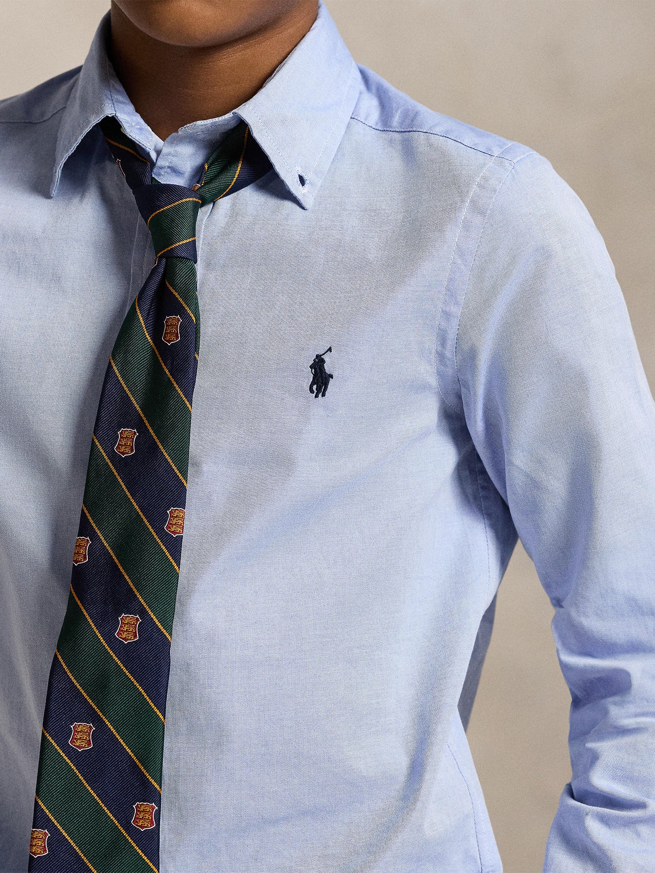 Kids’ Custom Fit Oxford Shirt - Image 9