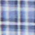 Custom Fit Stretch Poplin Check Shirt Blue - Image 5