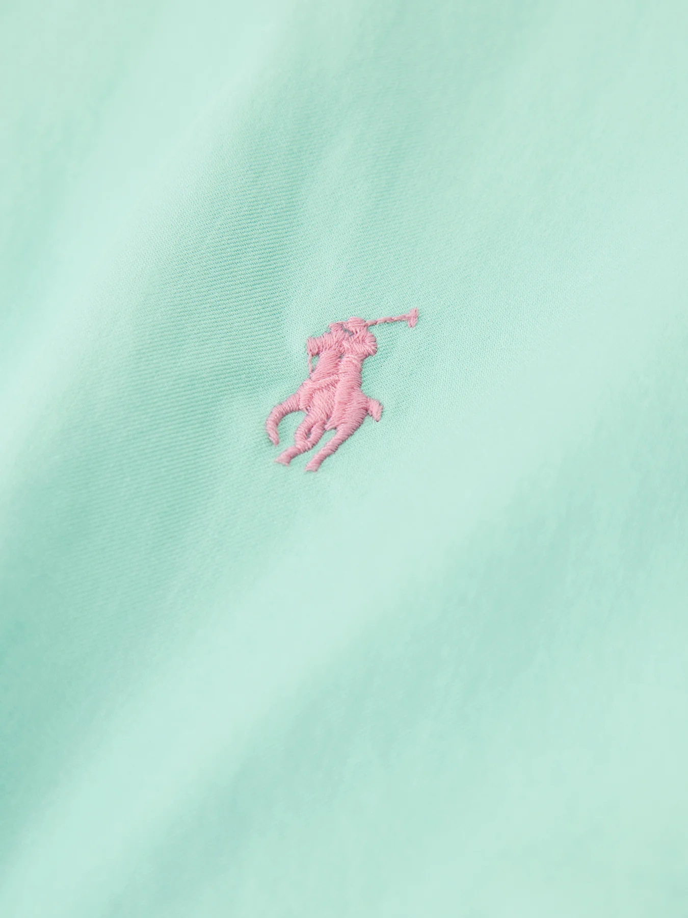 Ralph Lauren Custom Fit Twill Shirt Celadon - Image 3