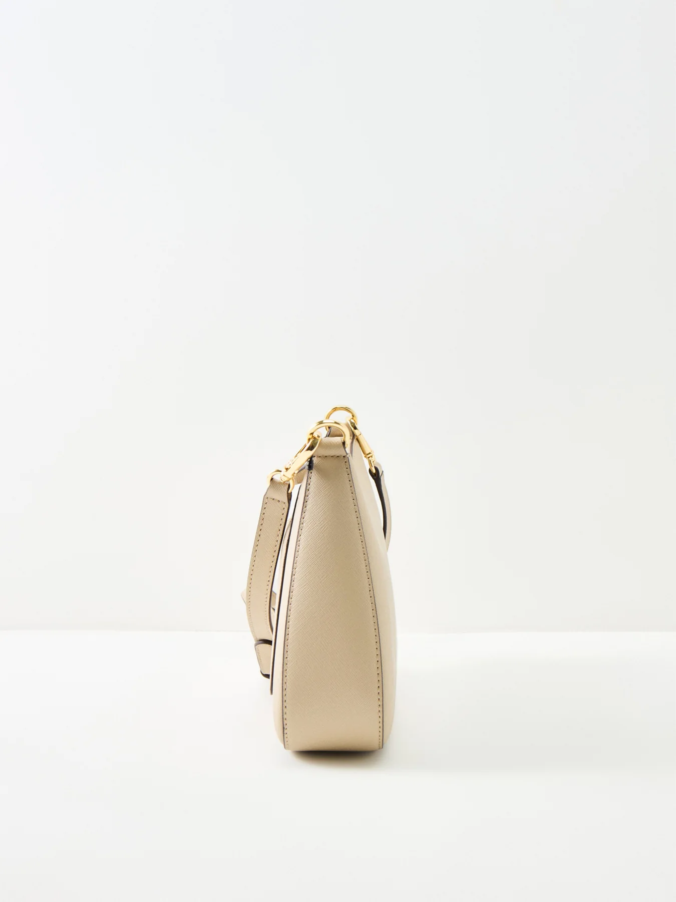 Danni 26 Medium Shoulder Bag Beige - Image 4