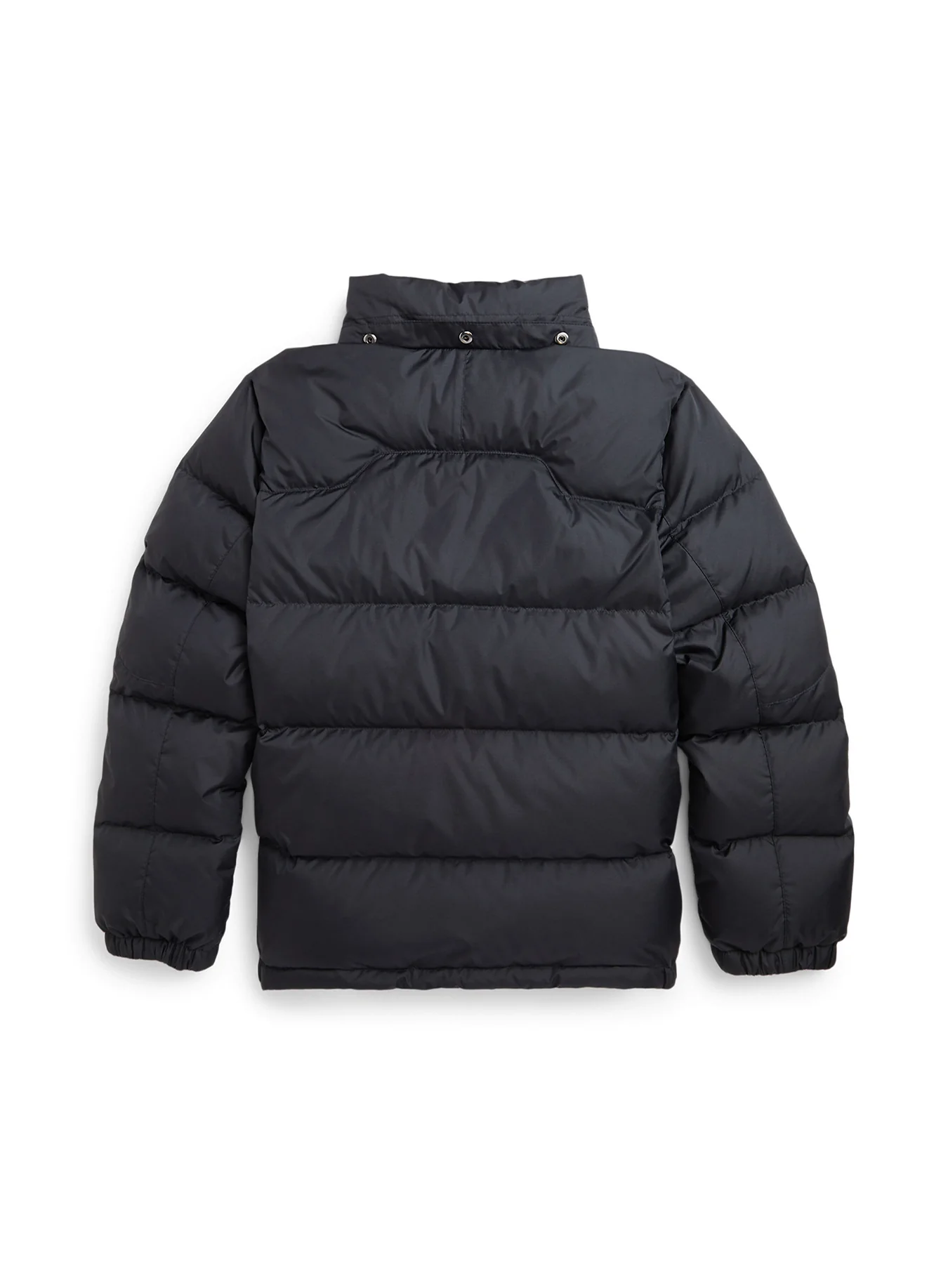 Boys Black Hooded Jacket - Image 4