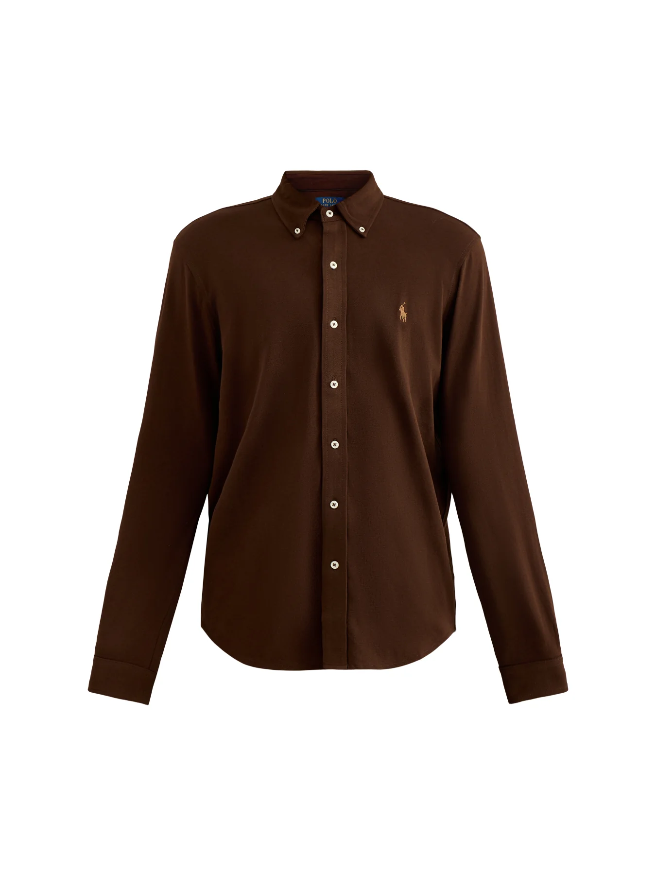 Featherweight Button-Down Collar Shirt Brown