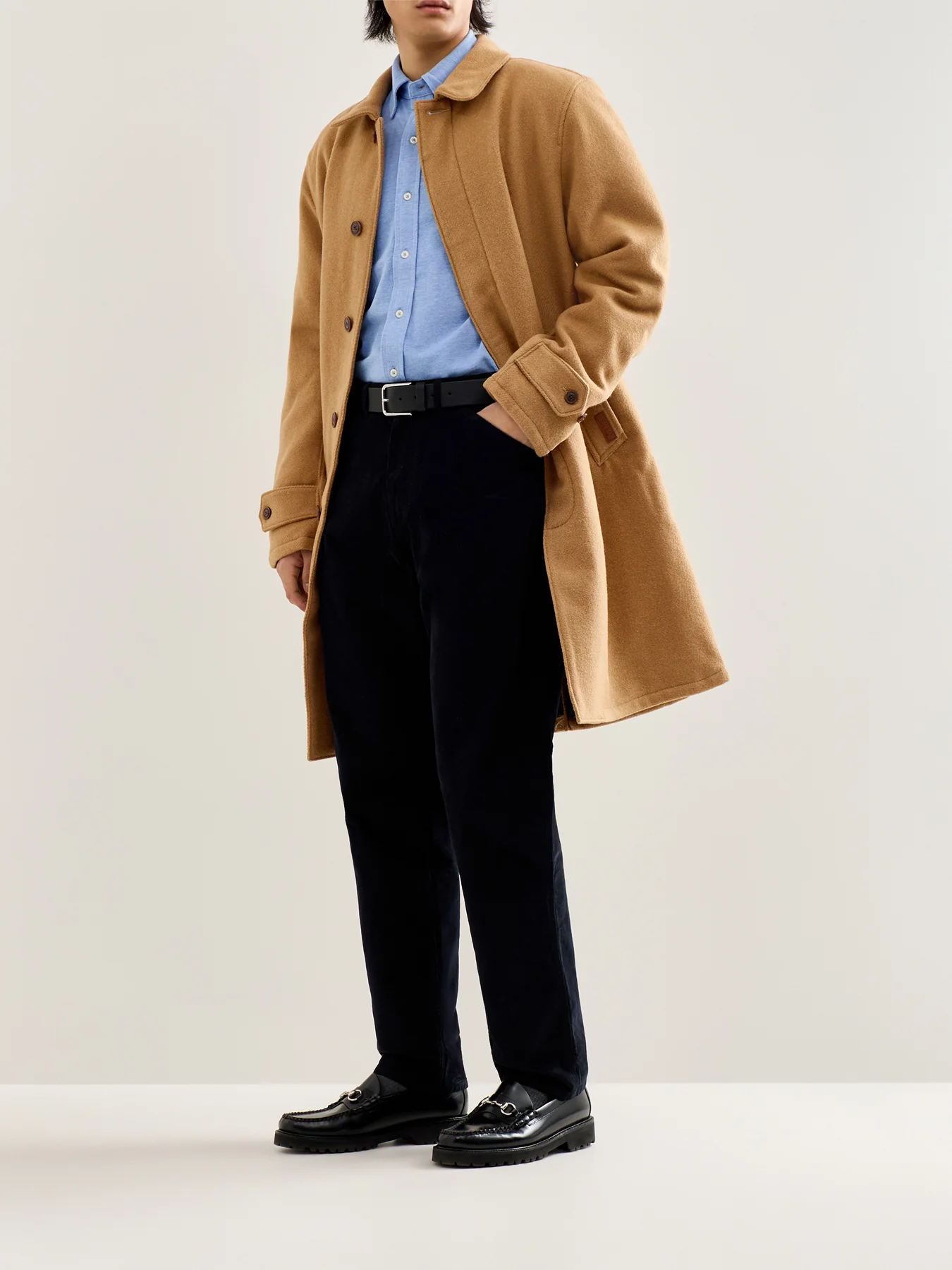 Featherweight Button-Down Collar Shirt Blue - Image 2