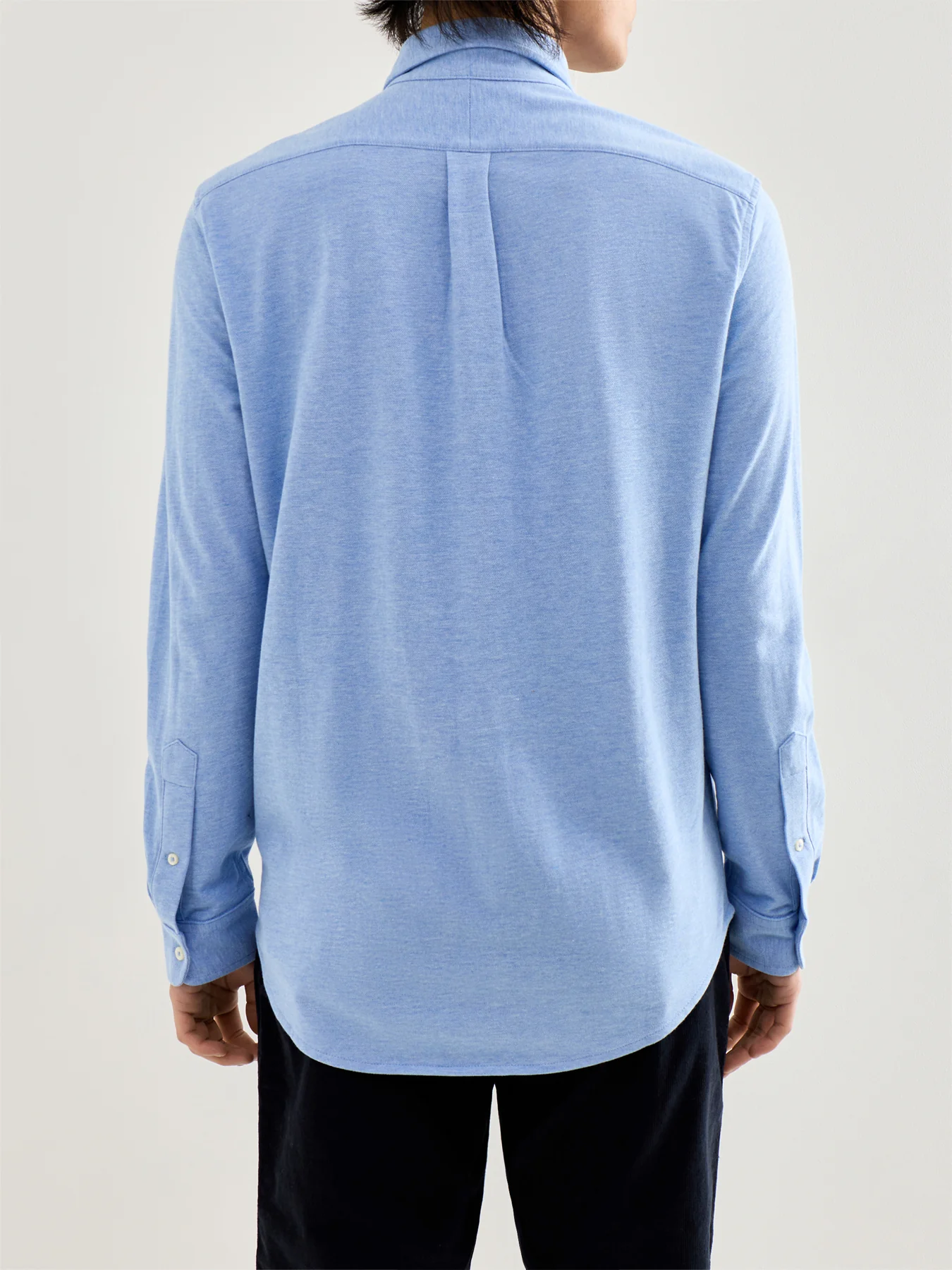 Featherweight Button-Down Collar Shirt Blue - Image 5