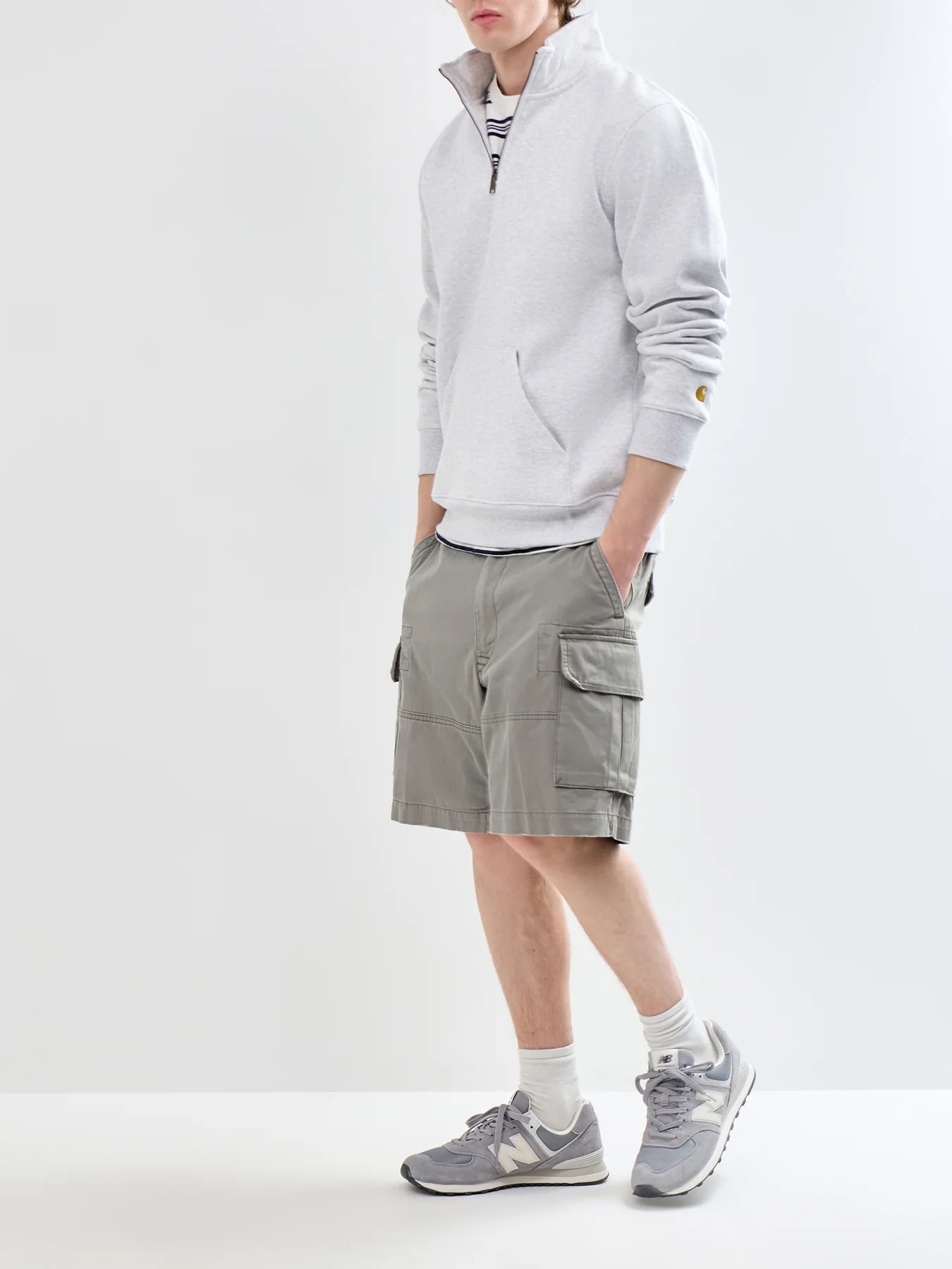 Gellar Cargo Shorts Green - Image 2