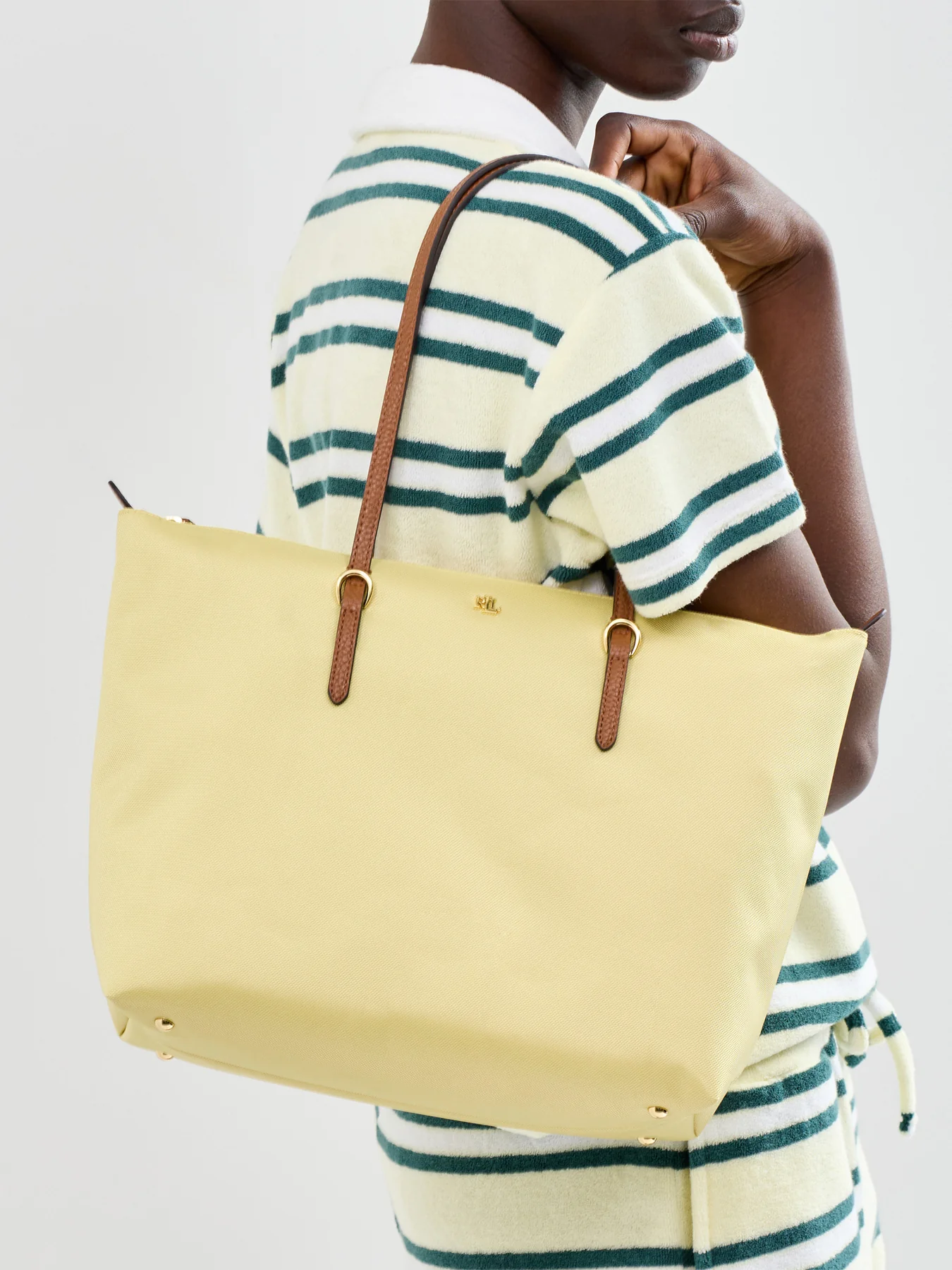 Keaton Medium Tote Bag Yellow - Image 2