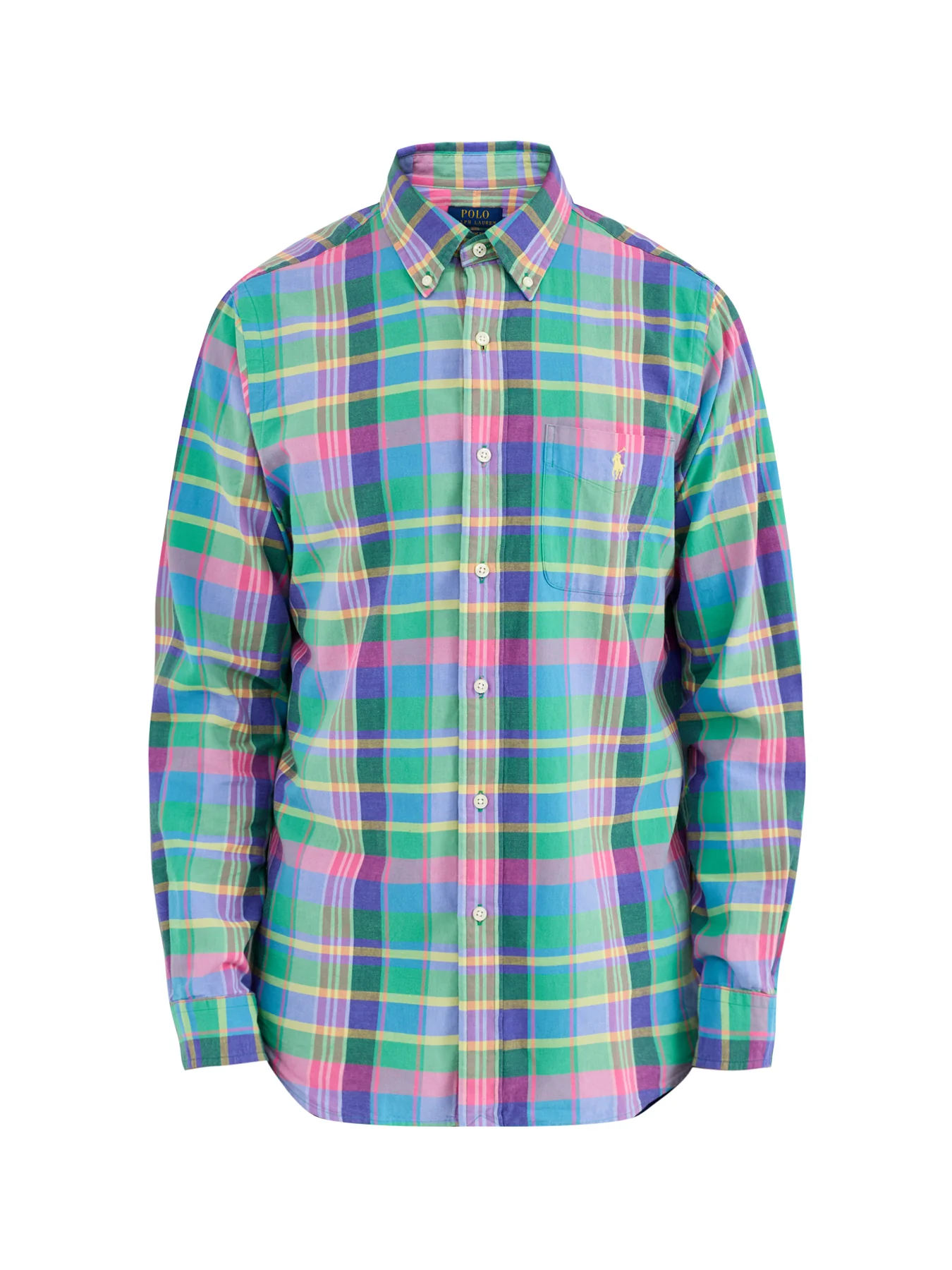 Lightweight Check Shirt Green
