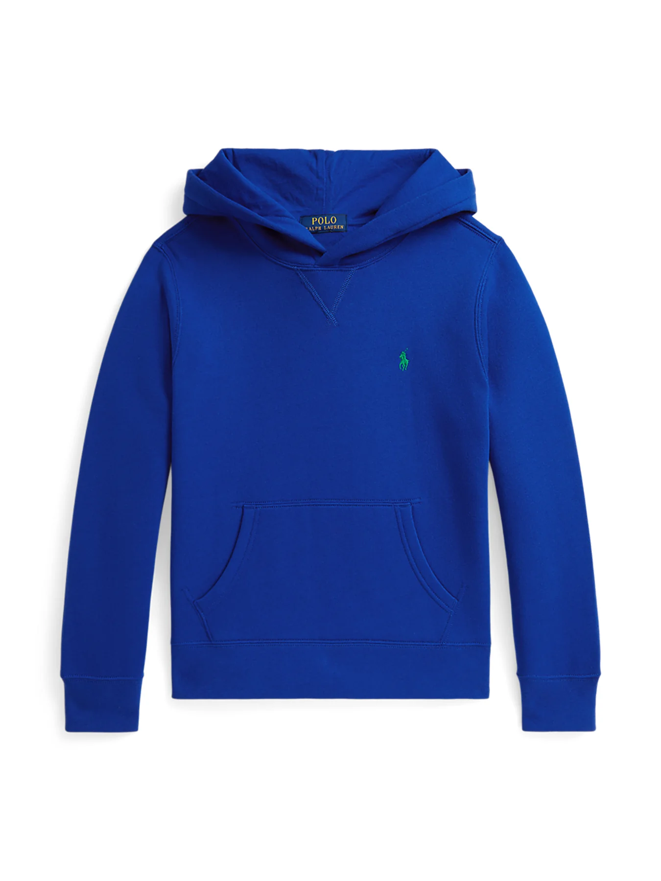 Polo Hoodie Blue - Image 4