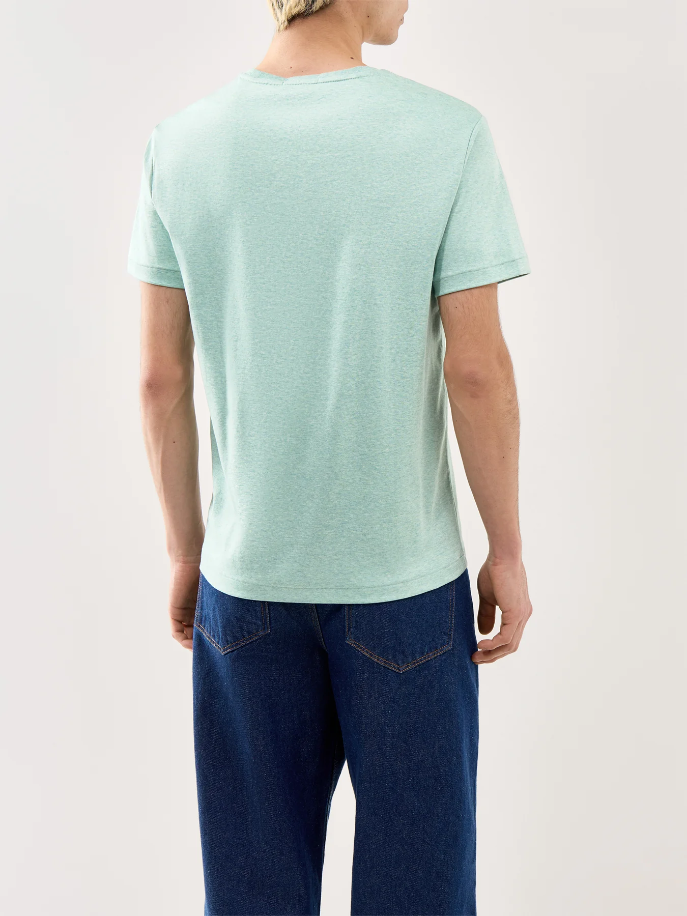 Pima Soft Touch T-Shirt Green - Image 5