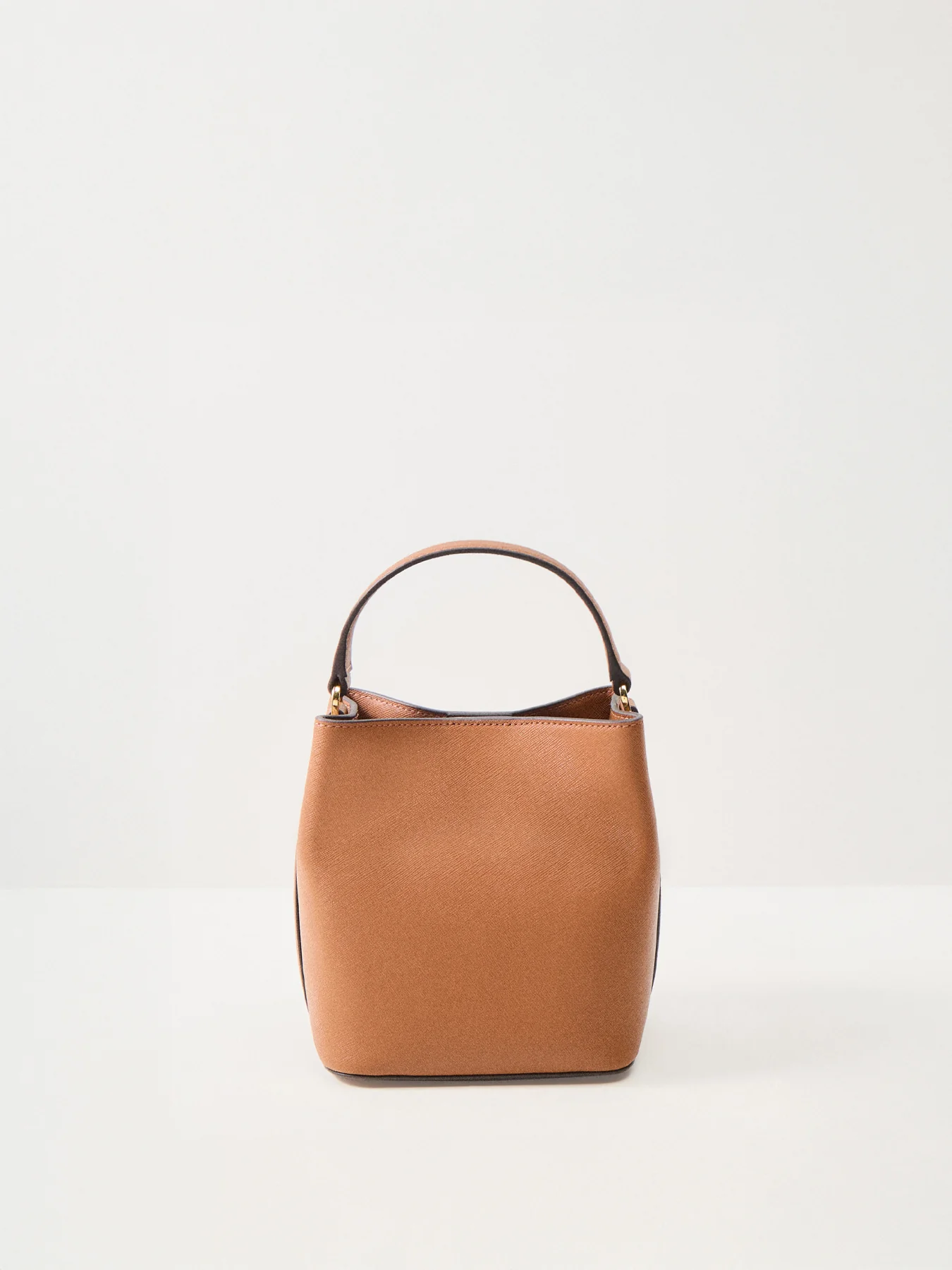 Reese Small Bucket Bag Tan - Image 3