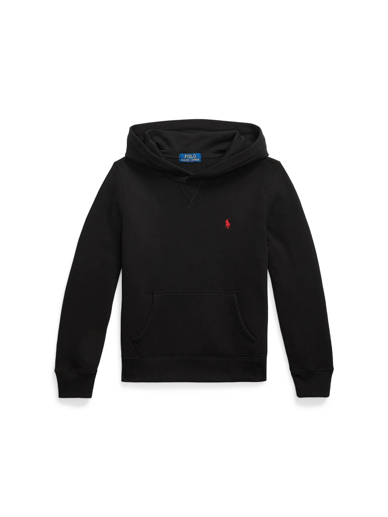 Kids' Fleece Hoodie Black