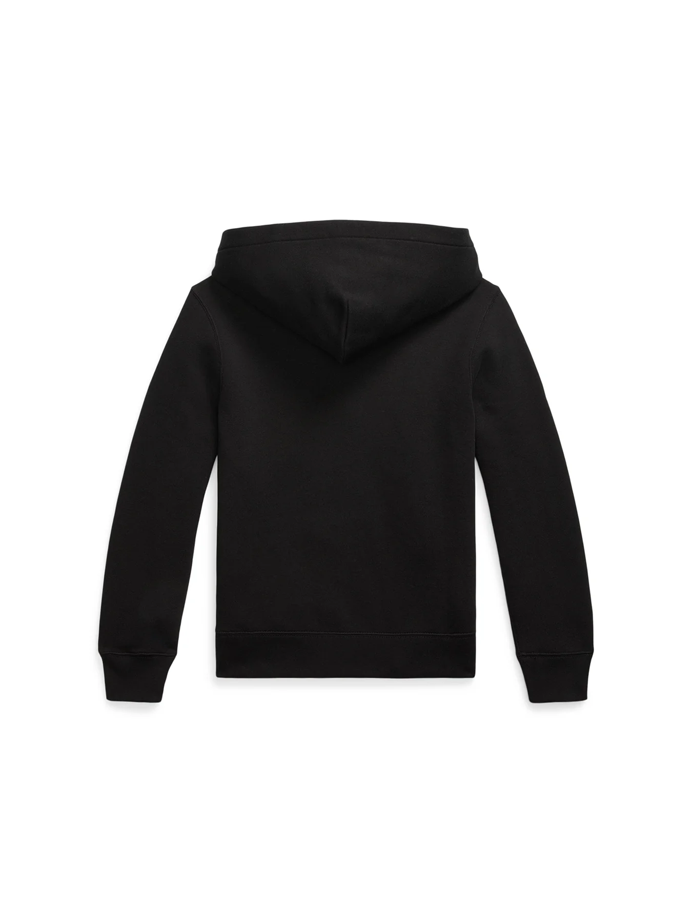 Kids' Fleece Hoodie Black - Image 2