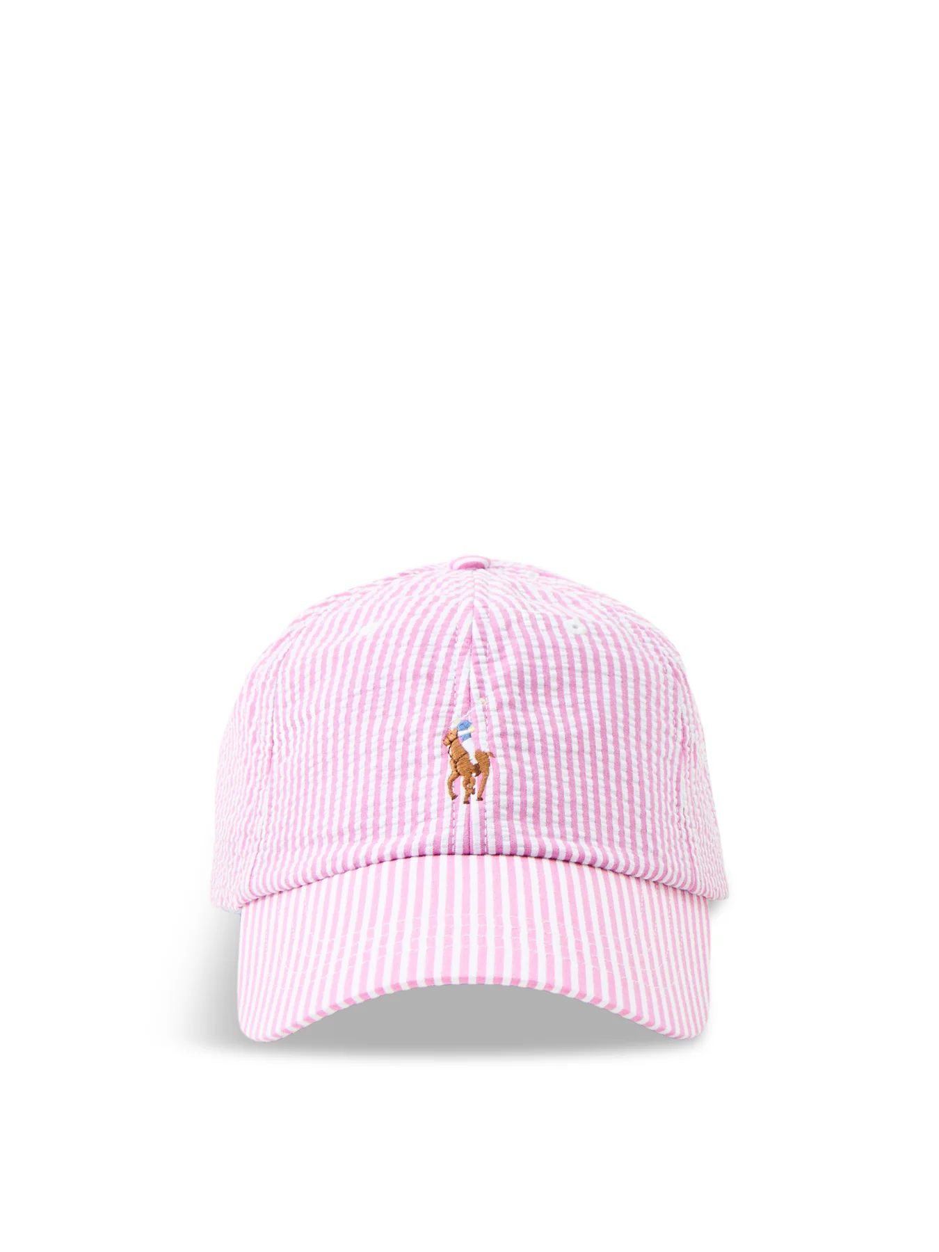 Seersucker Cap Pink