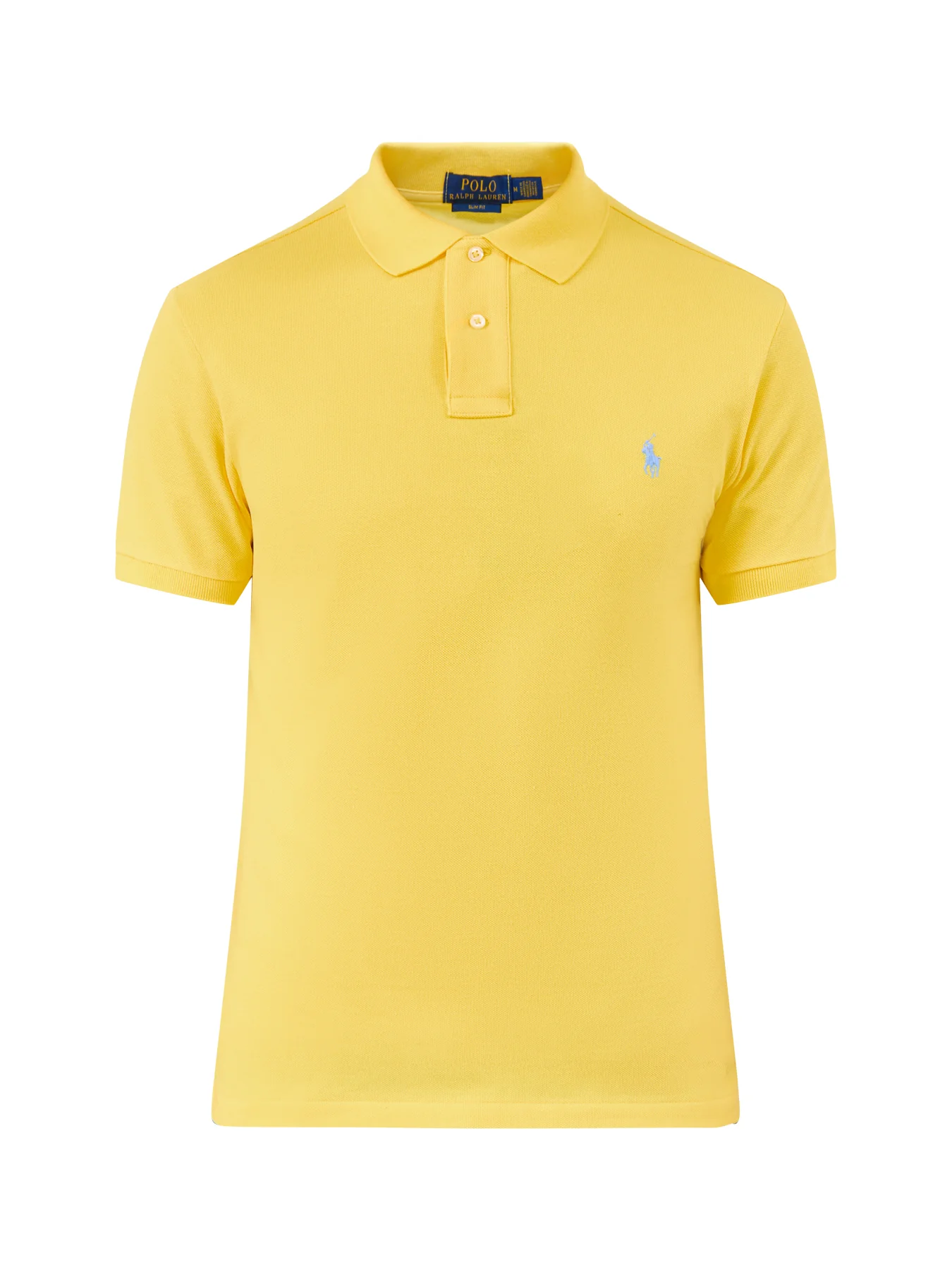 Slim Fit Polo Shirt Yellow
