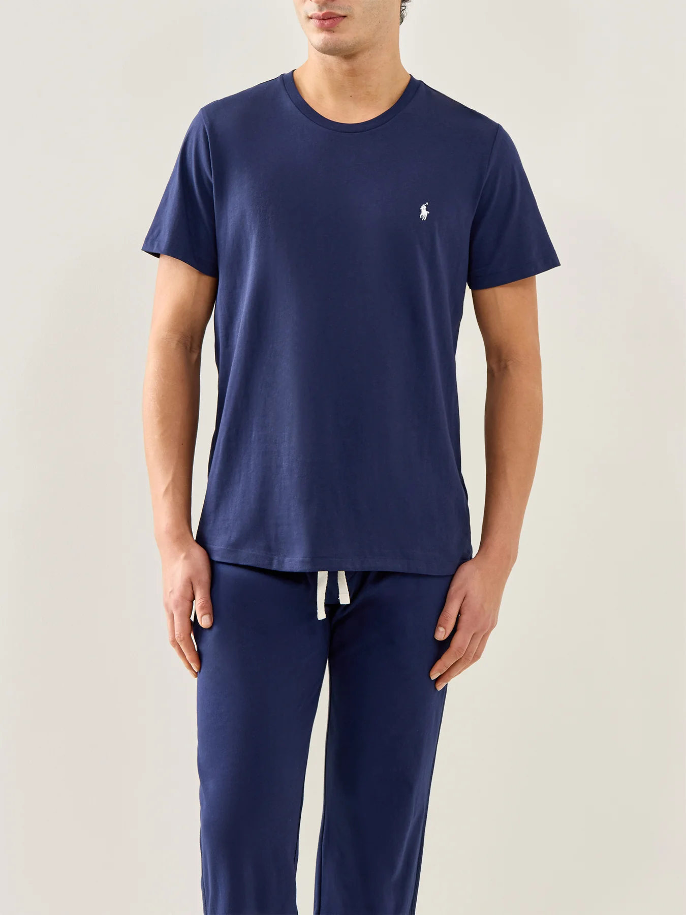 Liquid Cotton Lounge T-Shirt Blue - Image 2