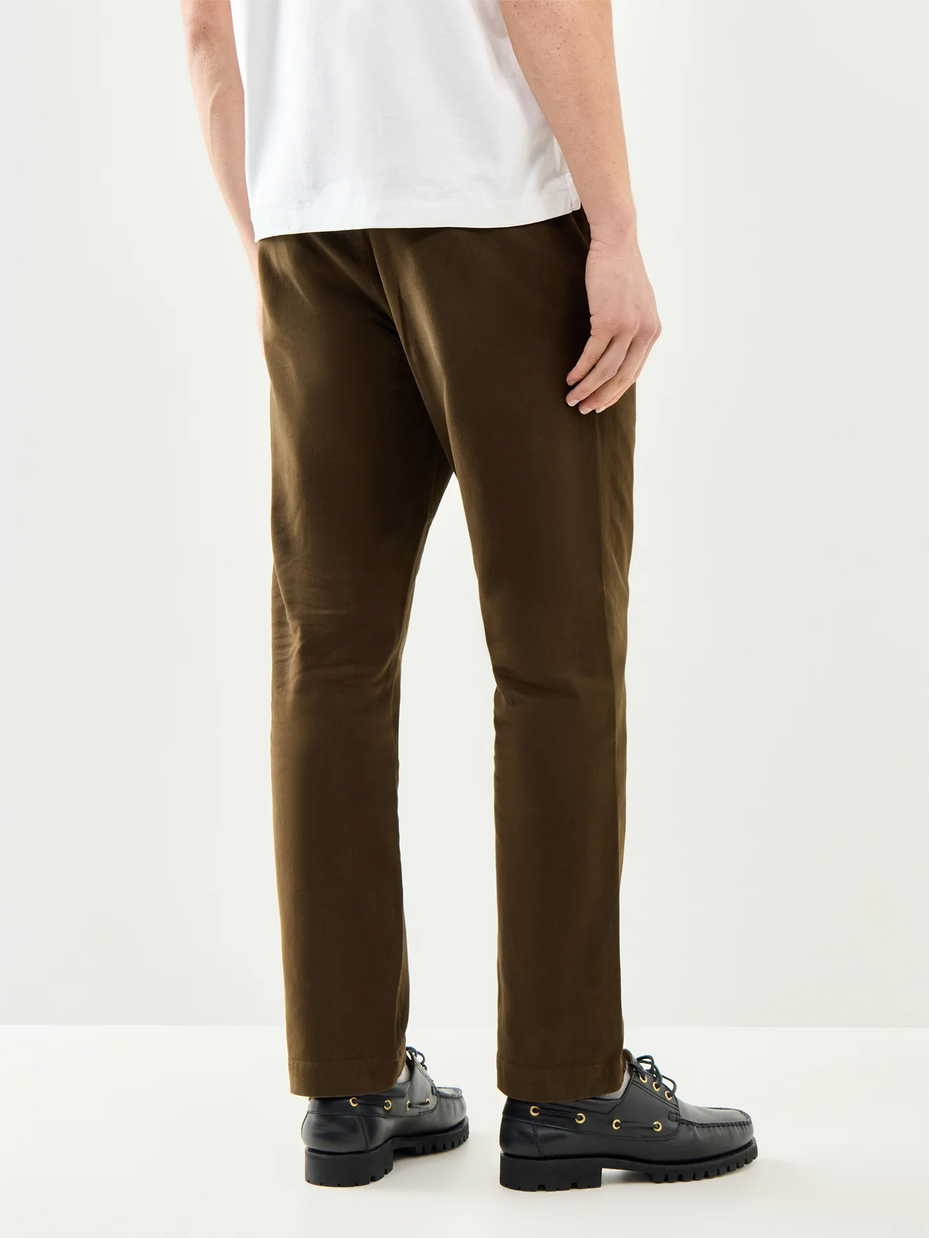 Winterised Twill Chinos Brown - Image 5