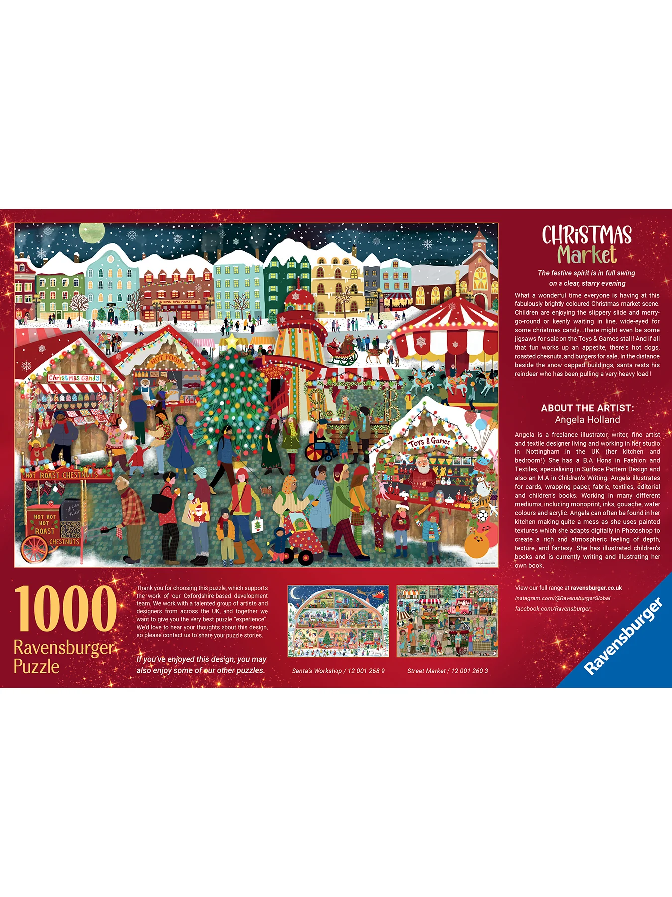 Christmas Market 1000pc - Image 3