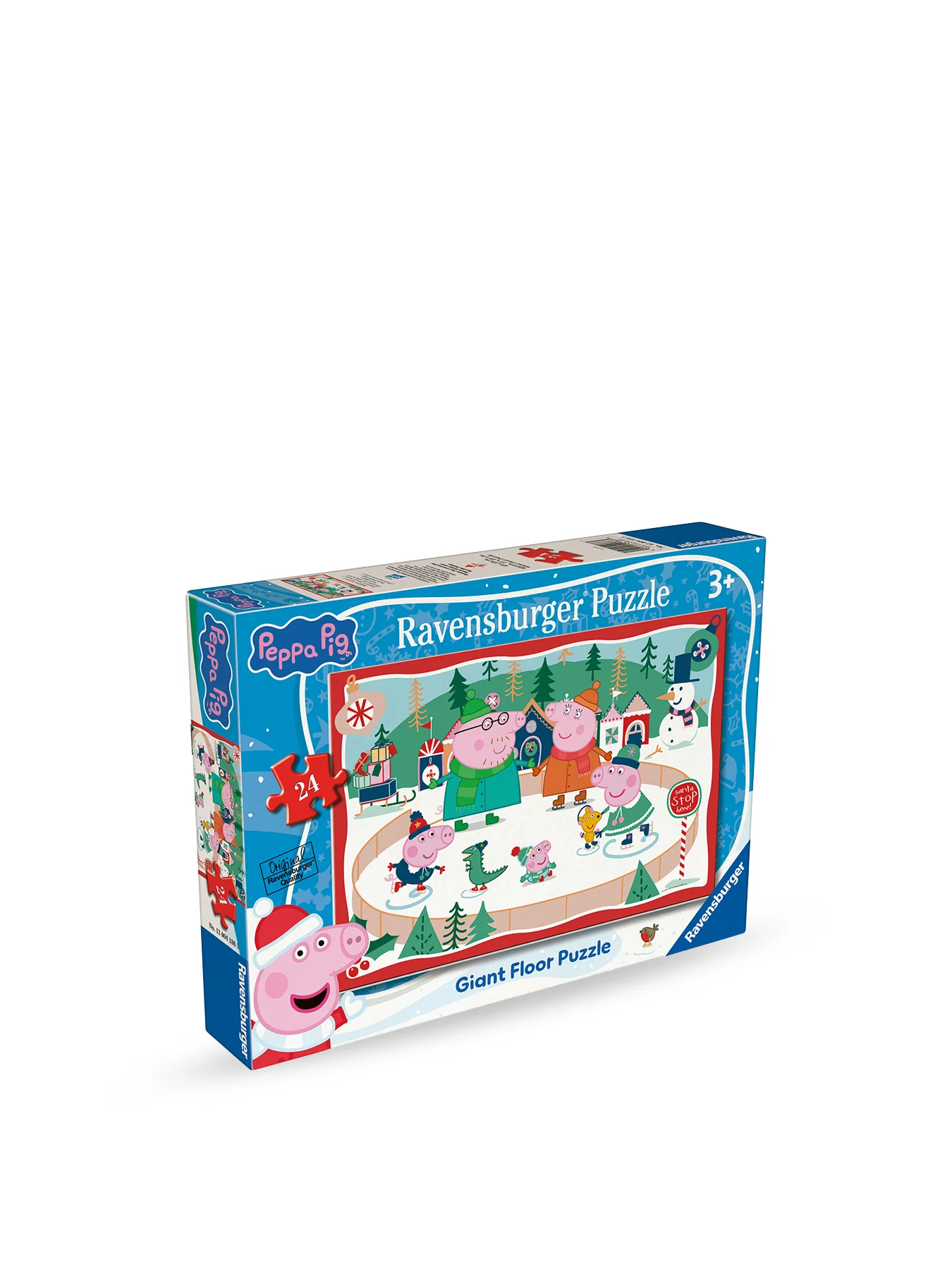 Peppa Pig Christmas Giant Floor Puzzle 24pc