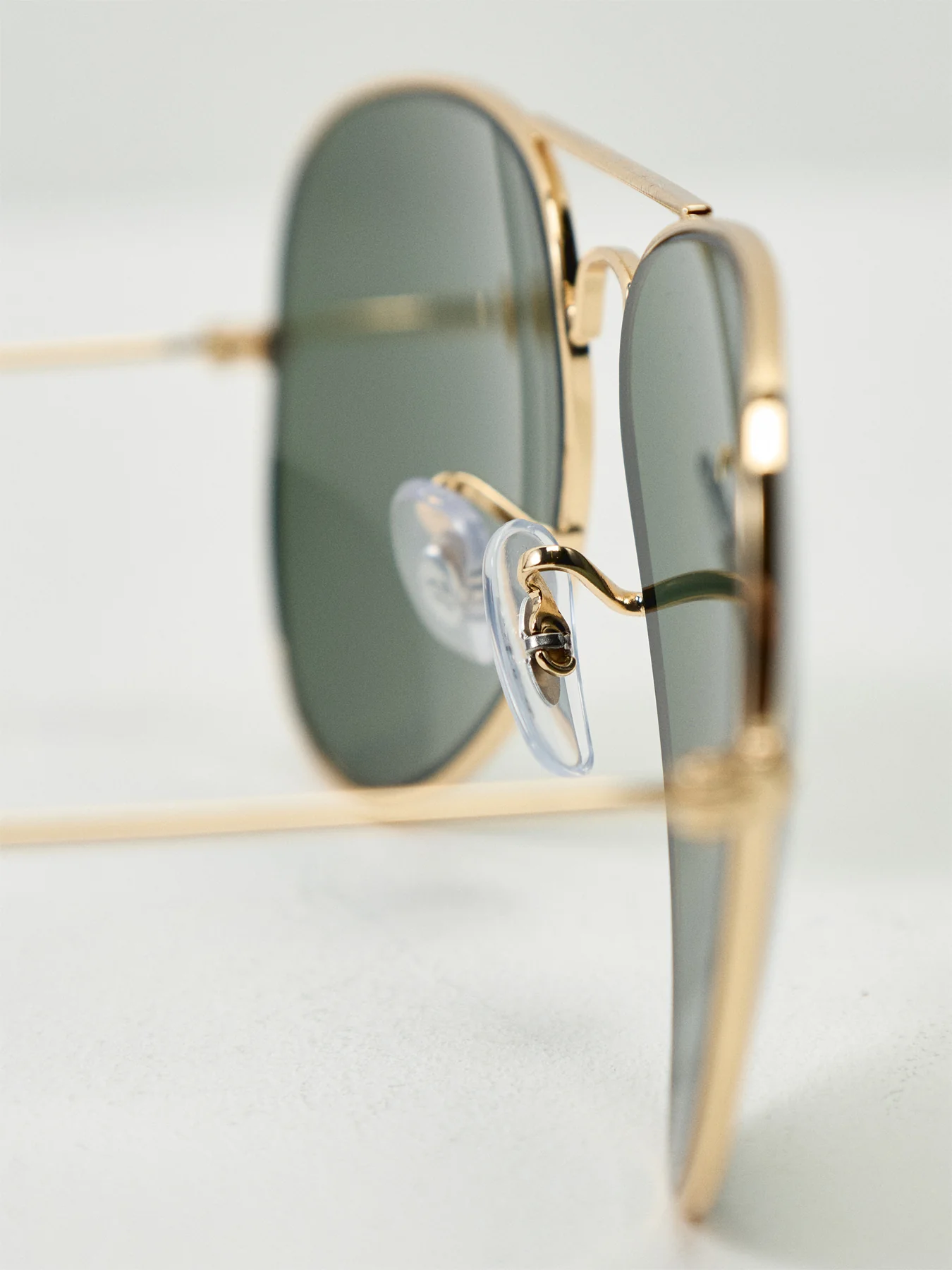 RB3025 Aviator Large Metal Sunglasses - Image 3
