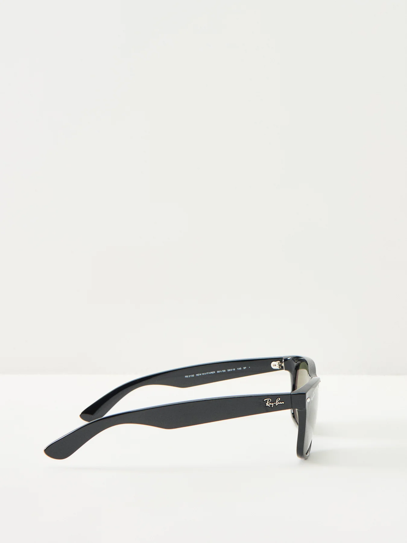 New Wayfarer Classic Sunglasses Black - Image 2