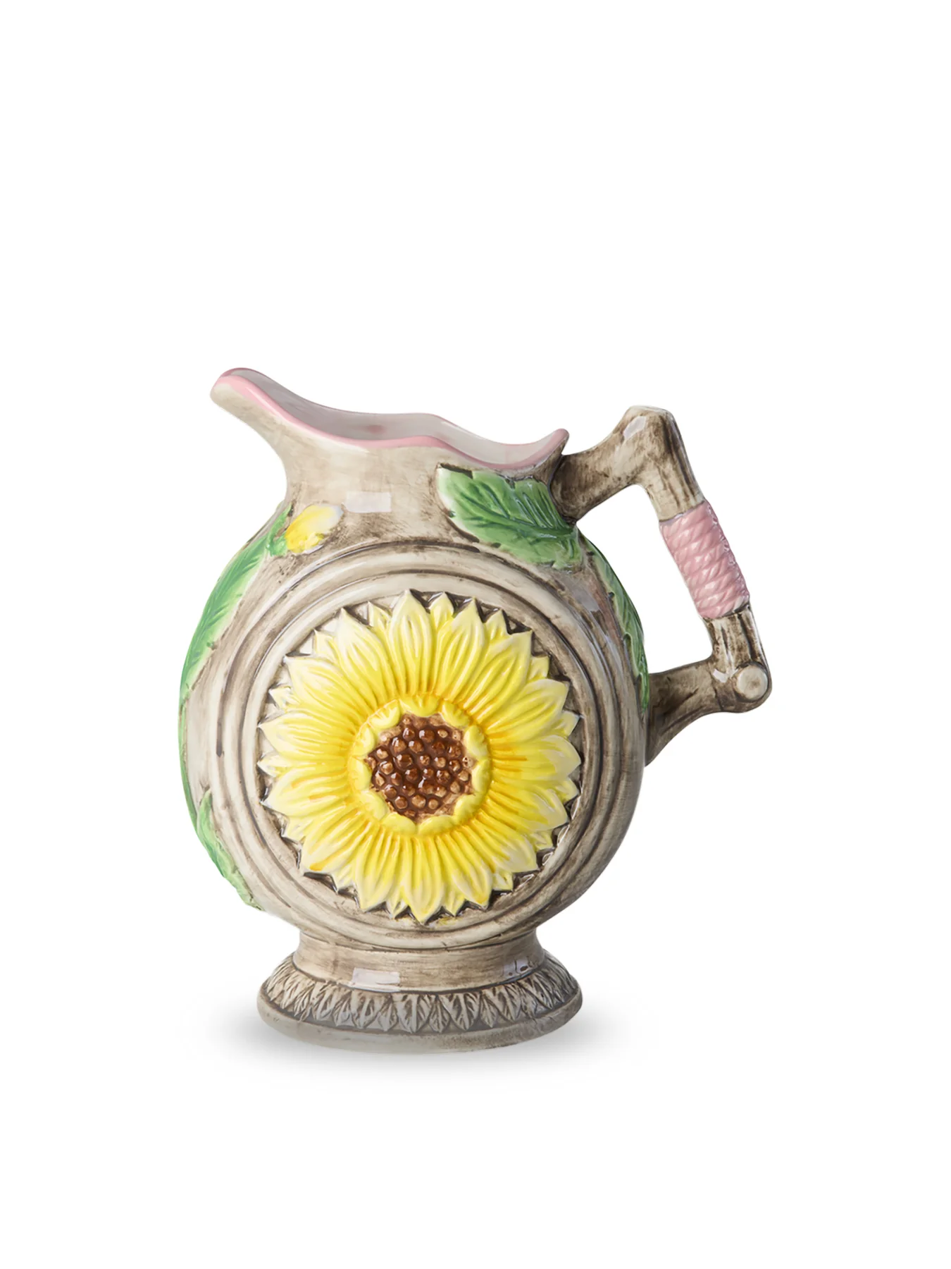 Ceramic Vase with Sunflower