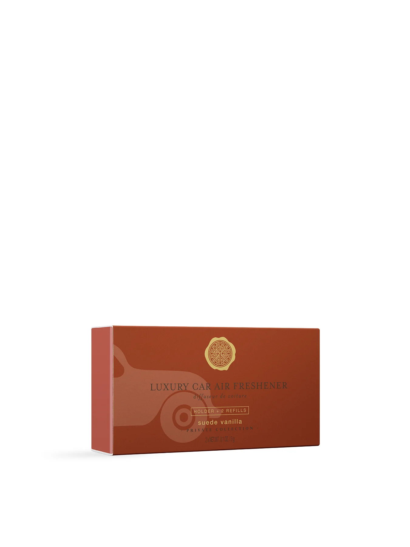Suede Vanilla Car Air Freshener