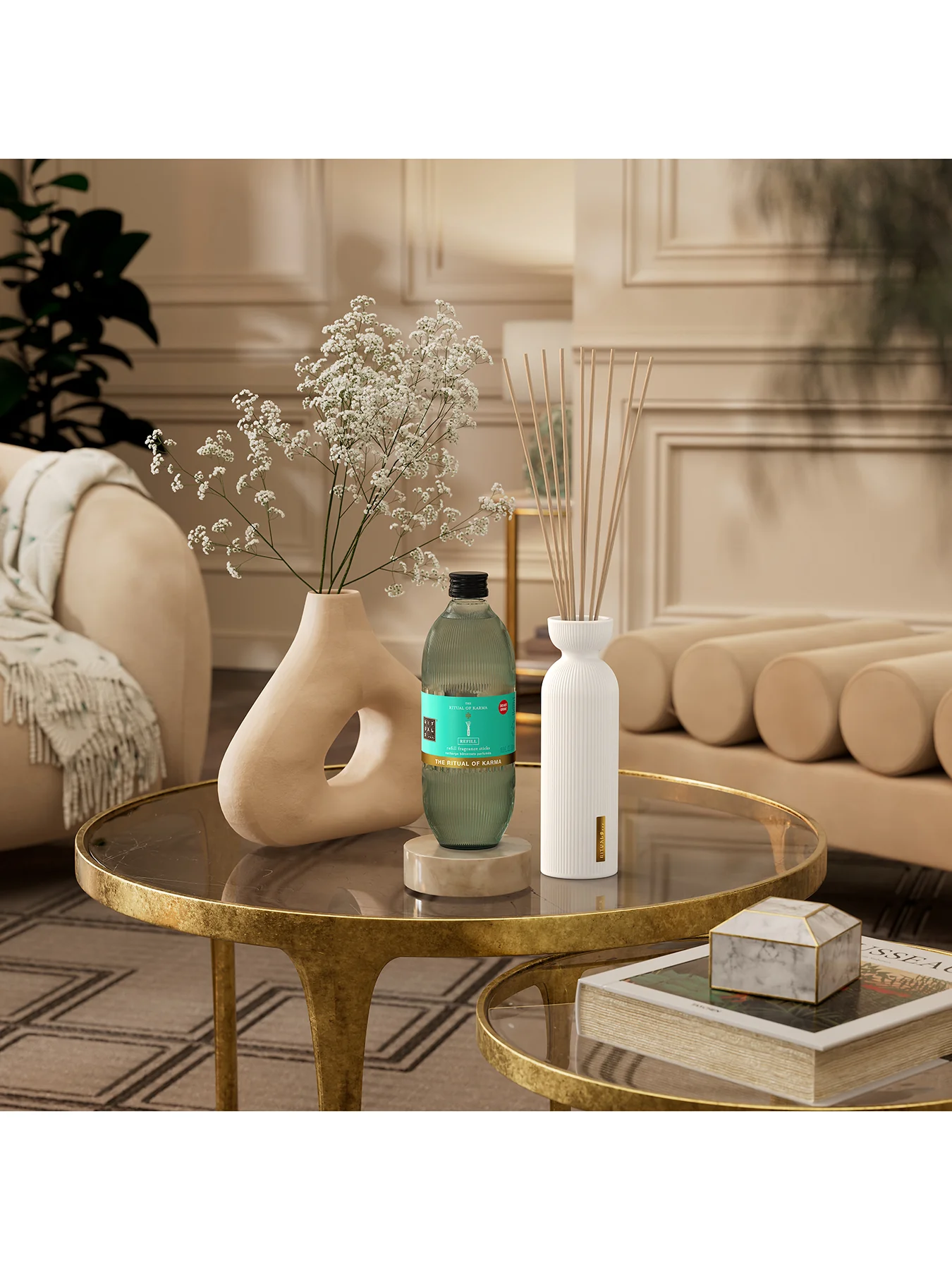 The Ritual of Karma Refill Fragrance Sticks 500ml - Image 2