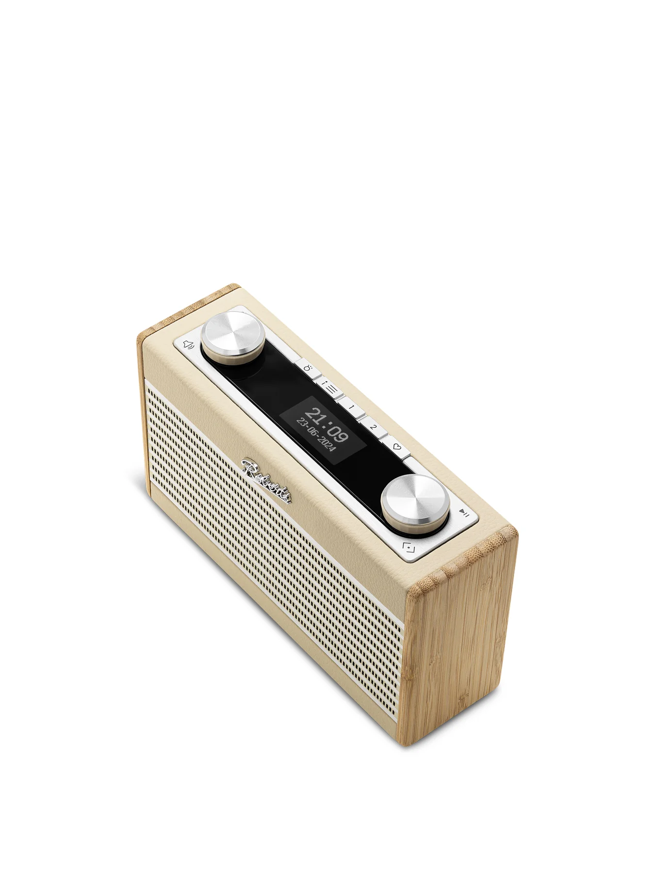 ROBERTS Rambler Uno Portable DAB+/FM Retro Bluetooth Radio Pastel Cream - Image 2