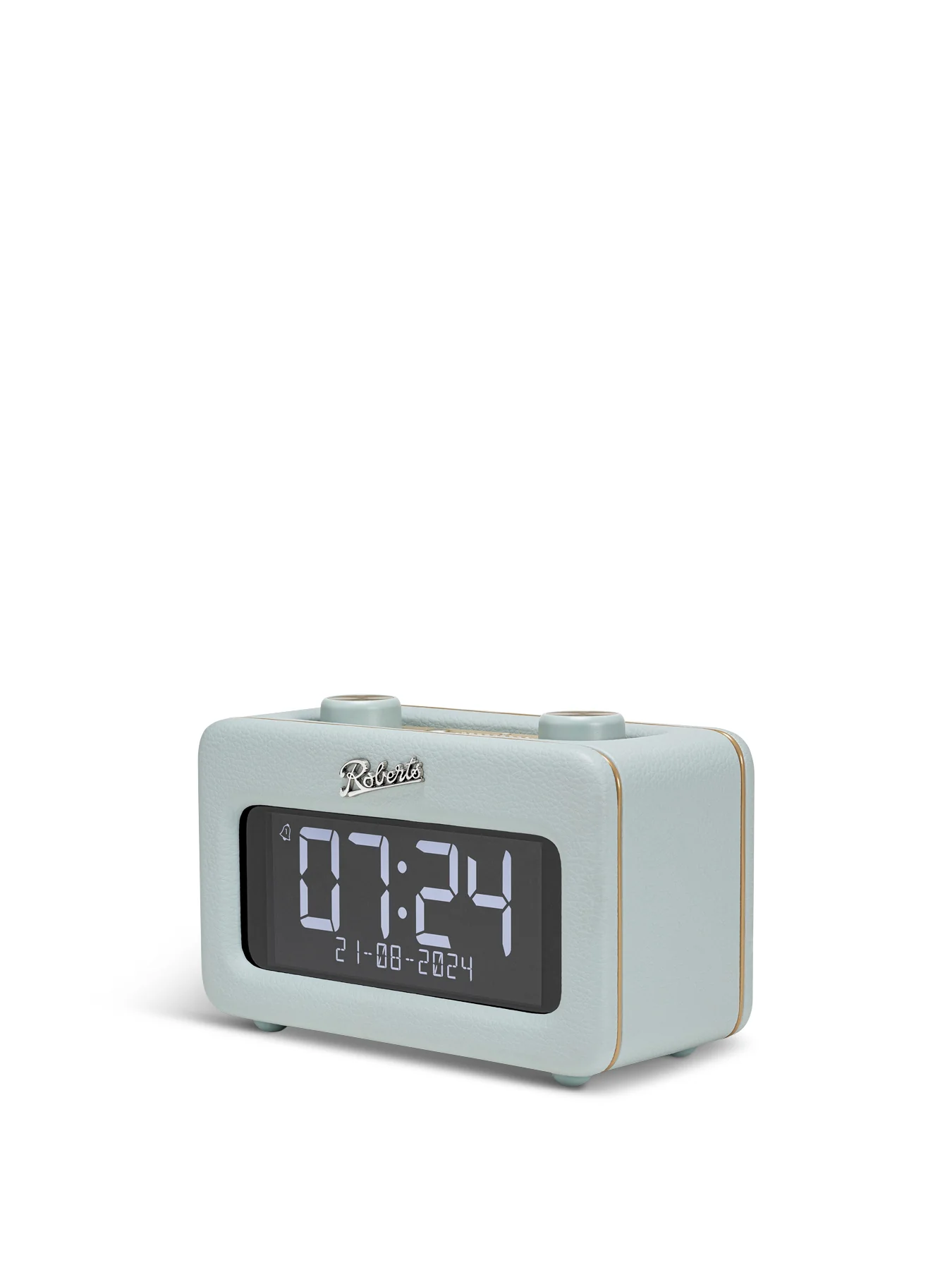 Revival Dab Plus Radio With Dual Alarm Bluetooth/Stereo/ Headphone Black Duck Egg - Image 2