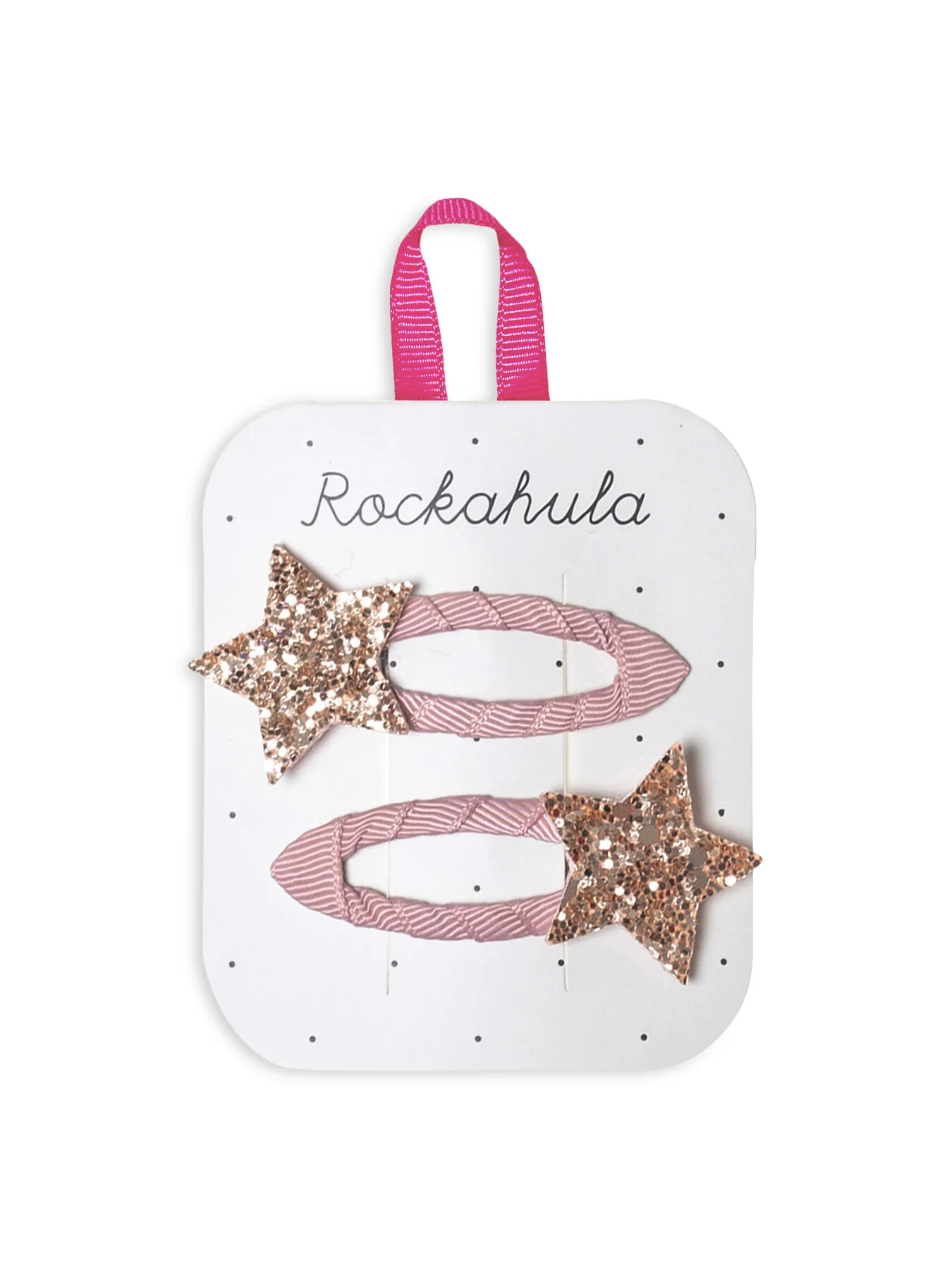 Starlight Hair Clips Pink