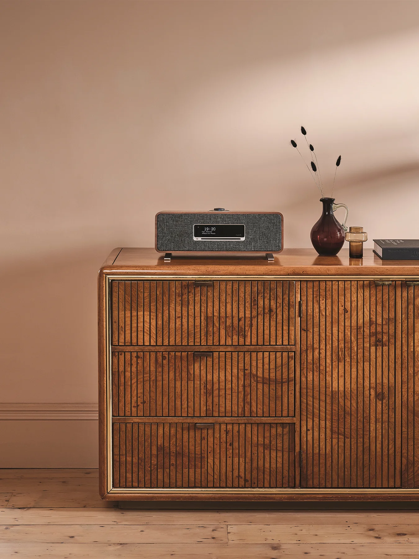 R3S Compact Music System Brown - Image 2