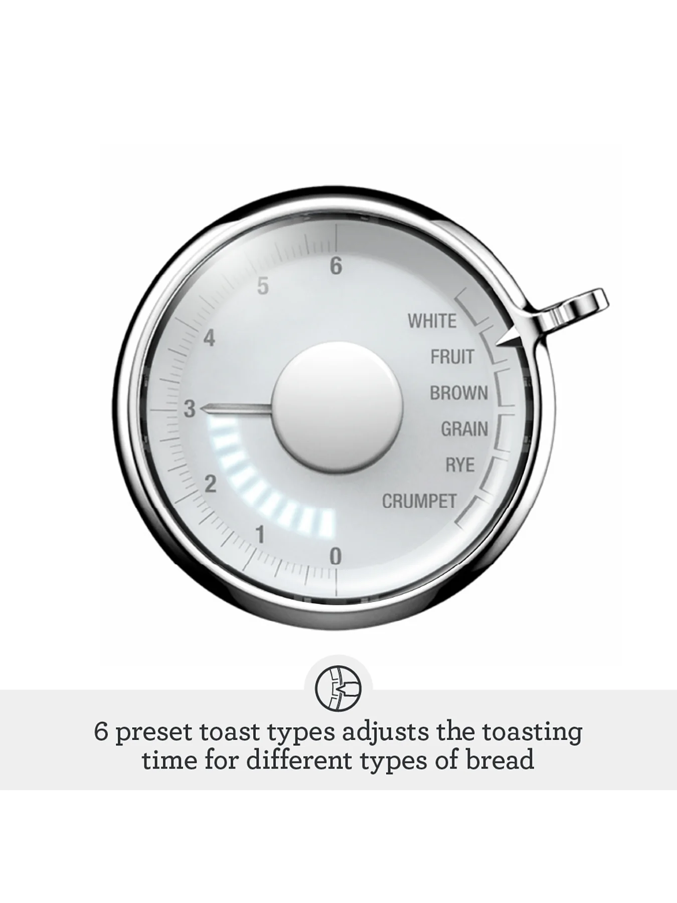 Toast Select Luxe Almond Nougat Toaster - Image 4