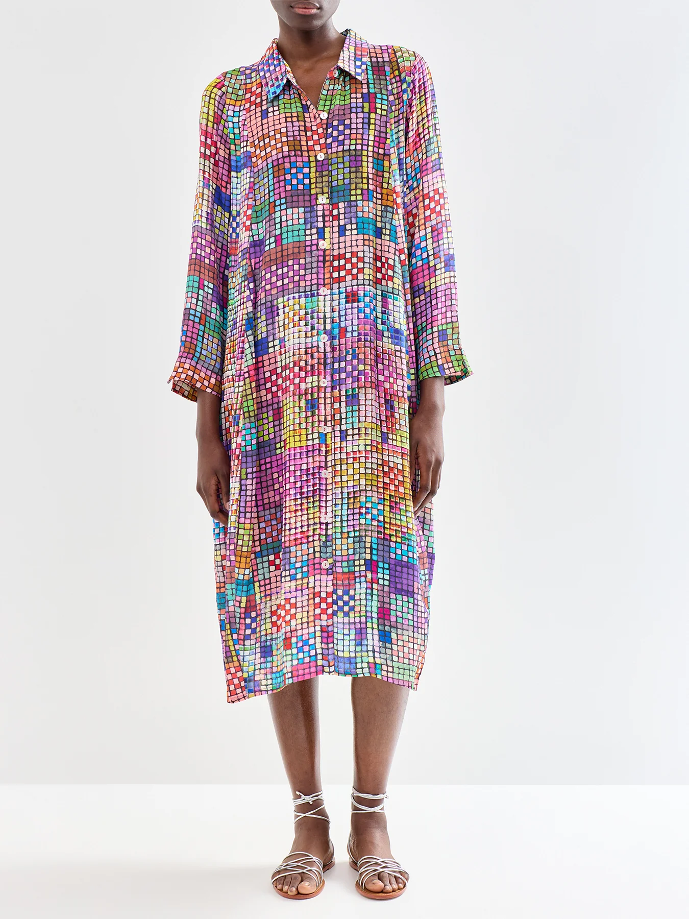 Coloured Glass Tiles Dress - Image 2