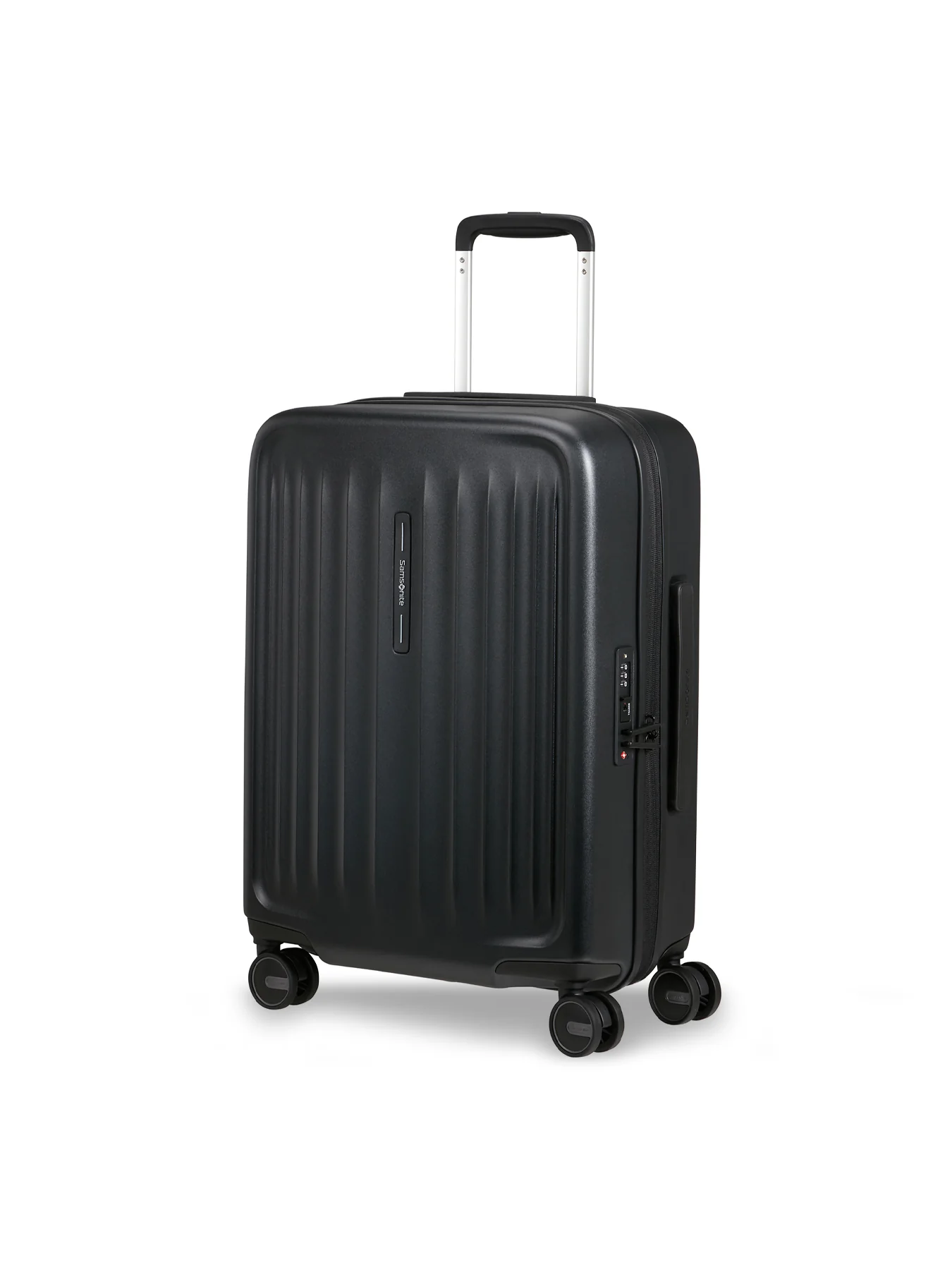 Fyrm Cabin Expandable Spinner Suitcase 55cm Grey