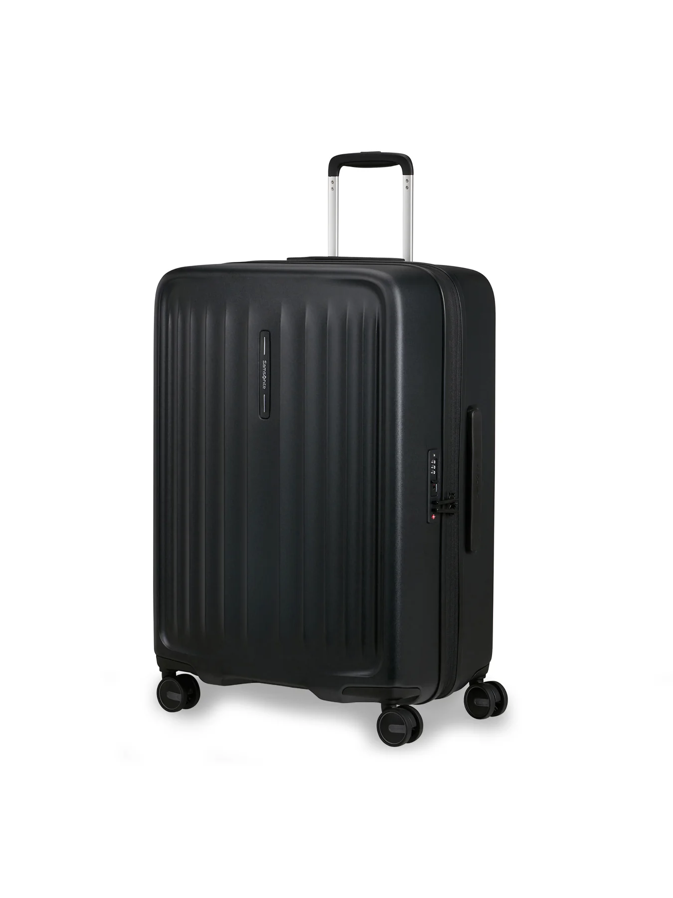 Fyrm Medium Expandable Spinner Suitcase 67cm Grey