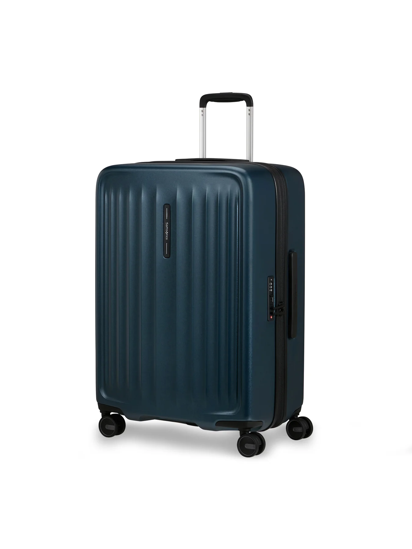 Fyrm Medium Expandable Spinner Suitcase 67cm Blue