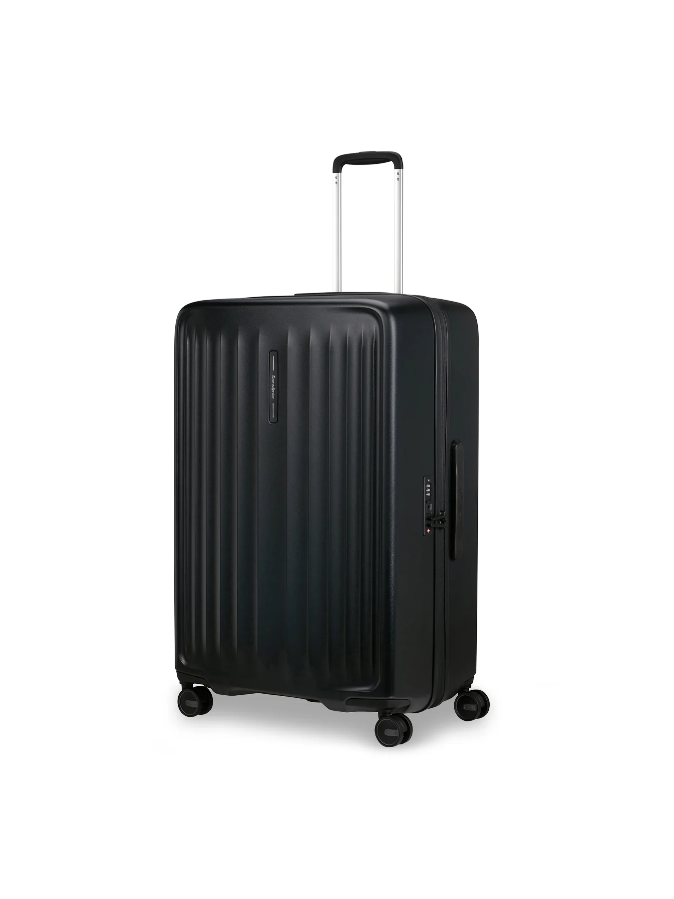 Fyrm Large Expandable Spinner Suitcase 77cm Grey